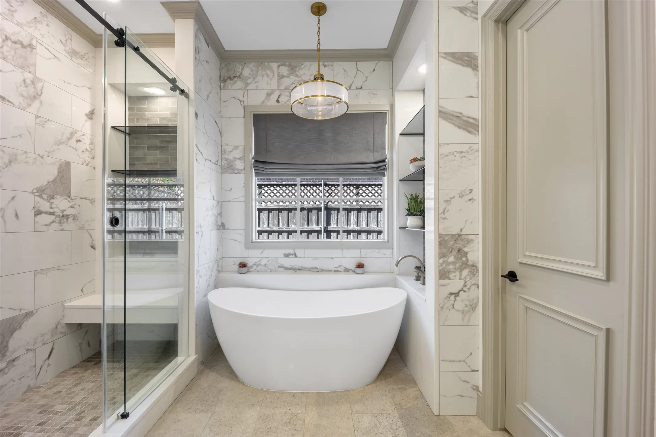 Spa-worthy primary bath has been