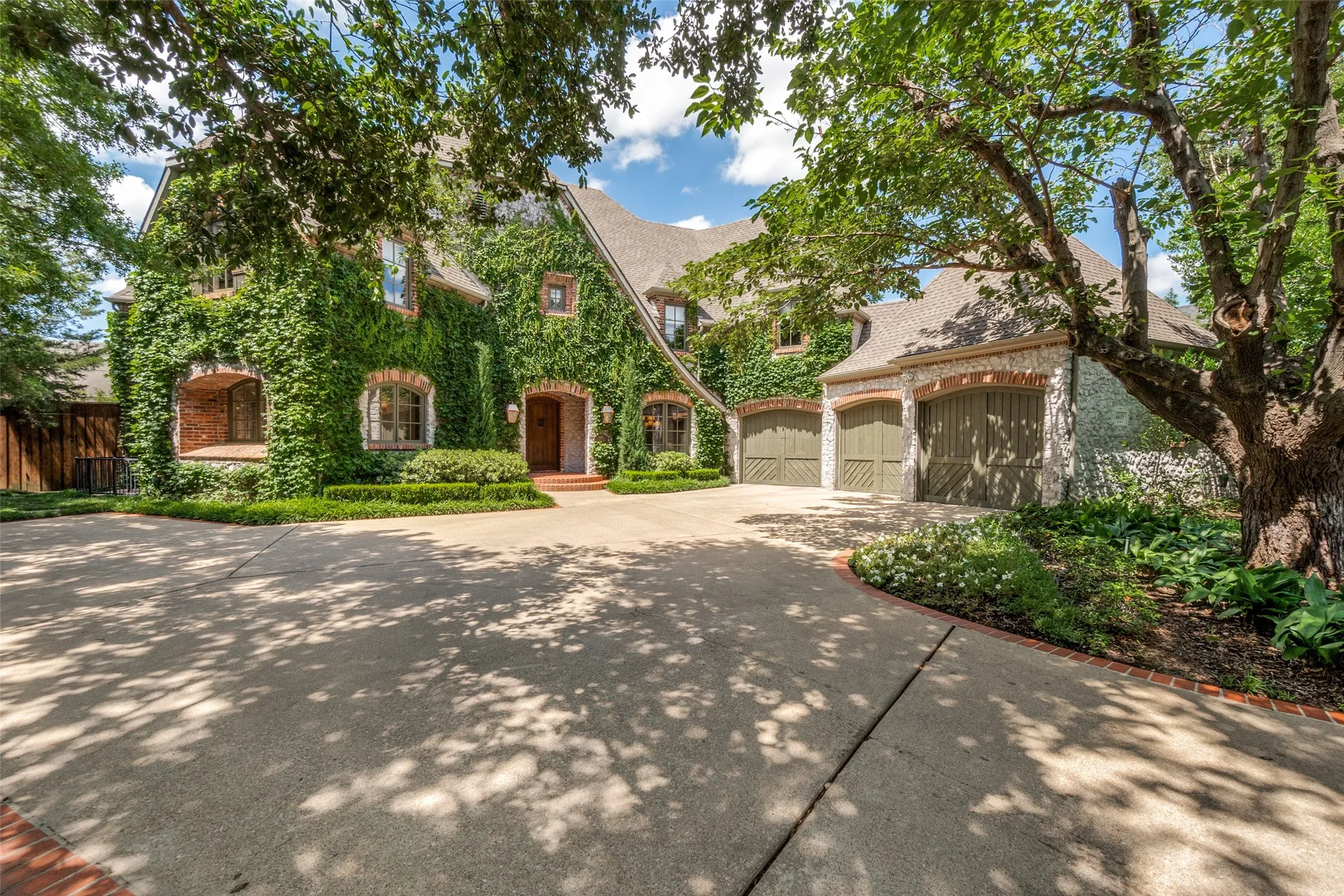 Mature trees enconce the property offering shade and privacy.
