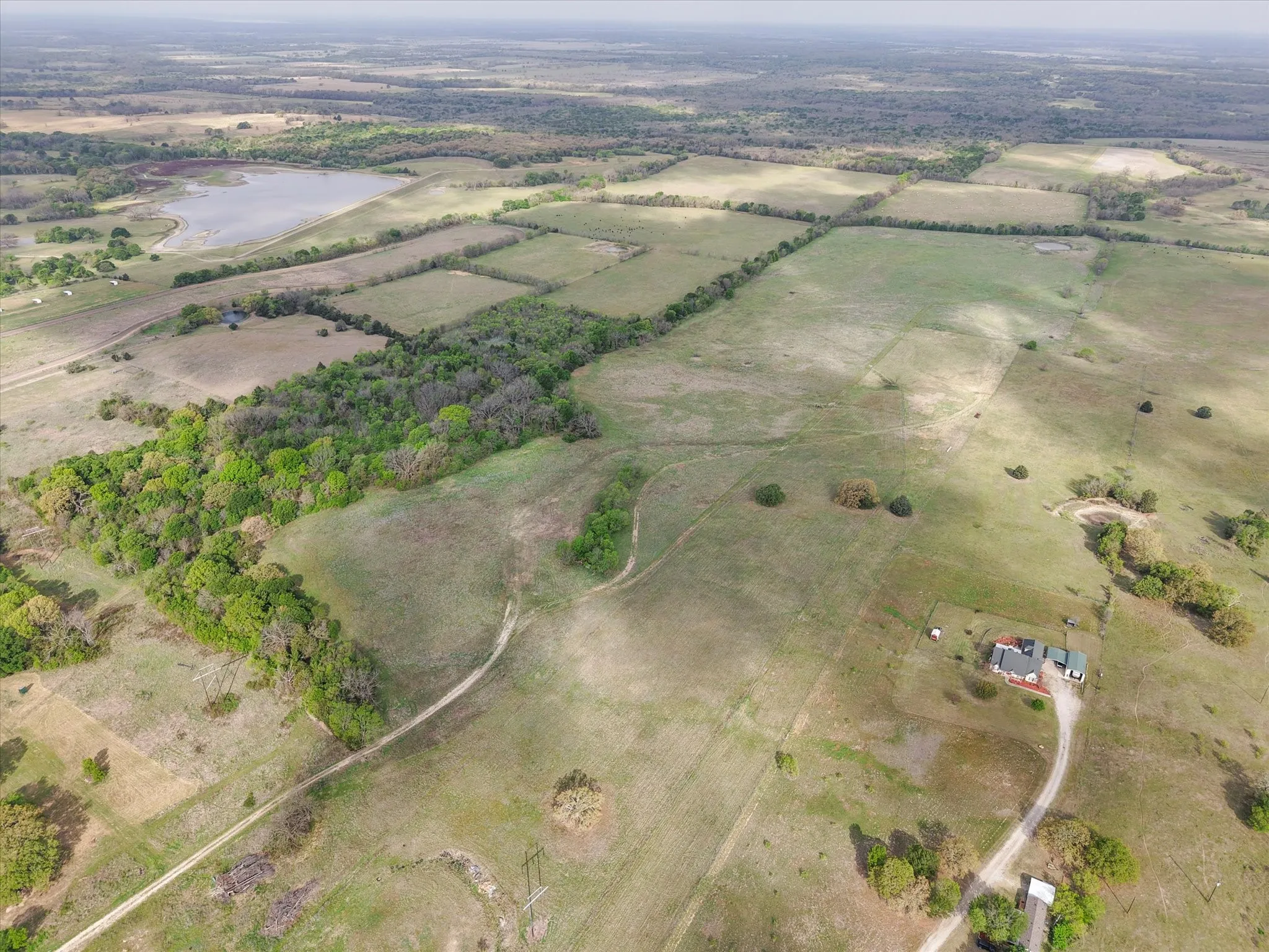 View of rural area featuring farmland