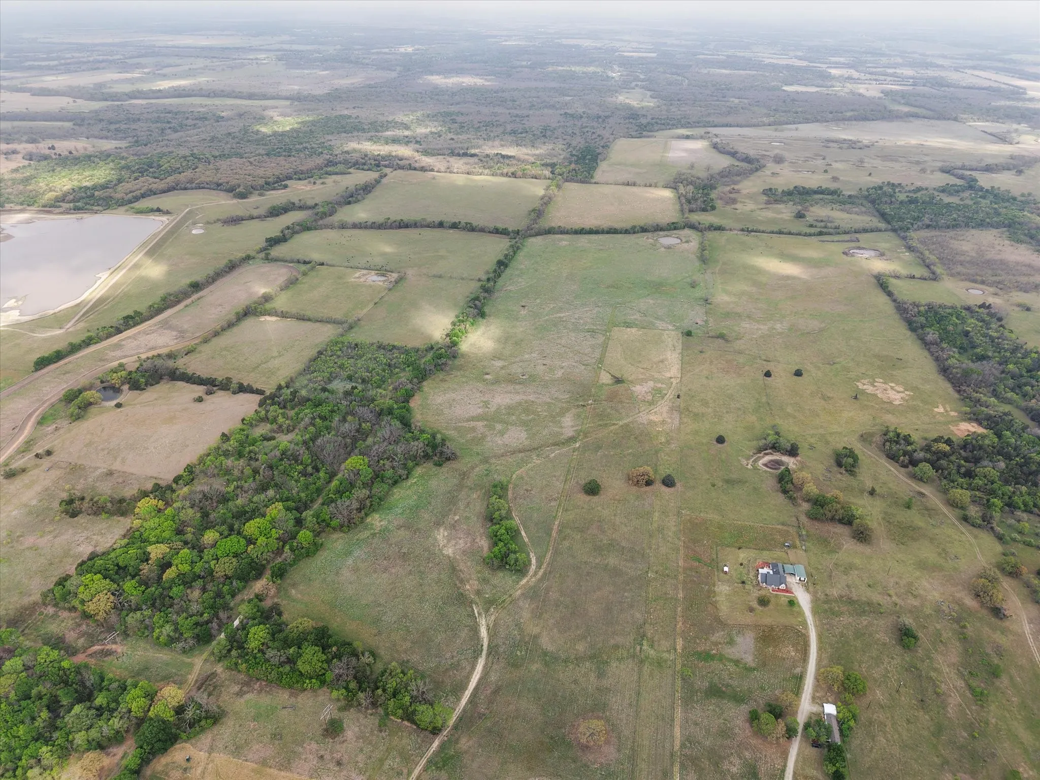 View of rural area with abundant farmland