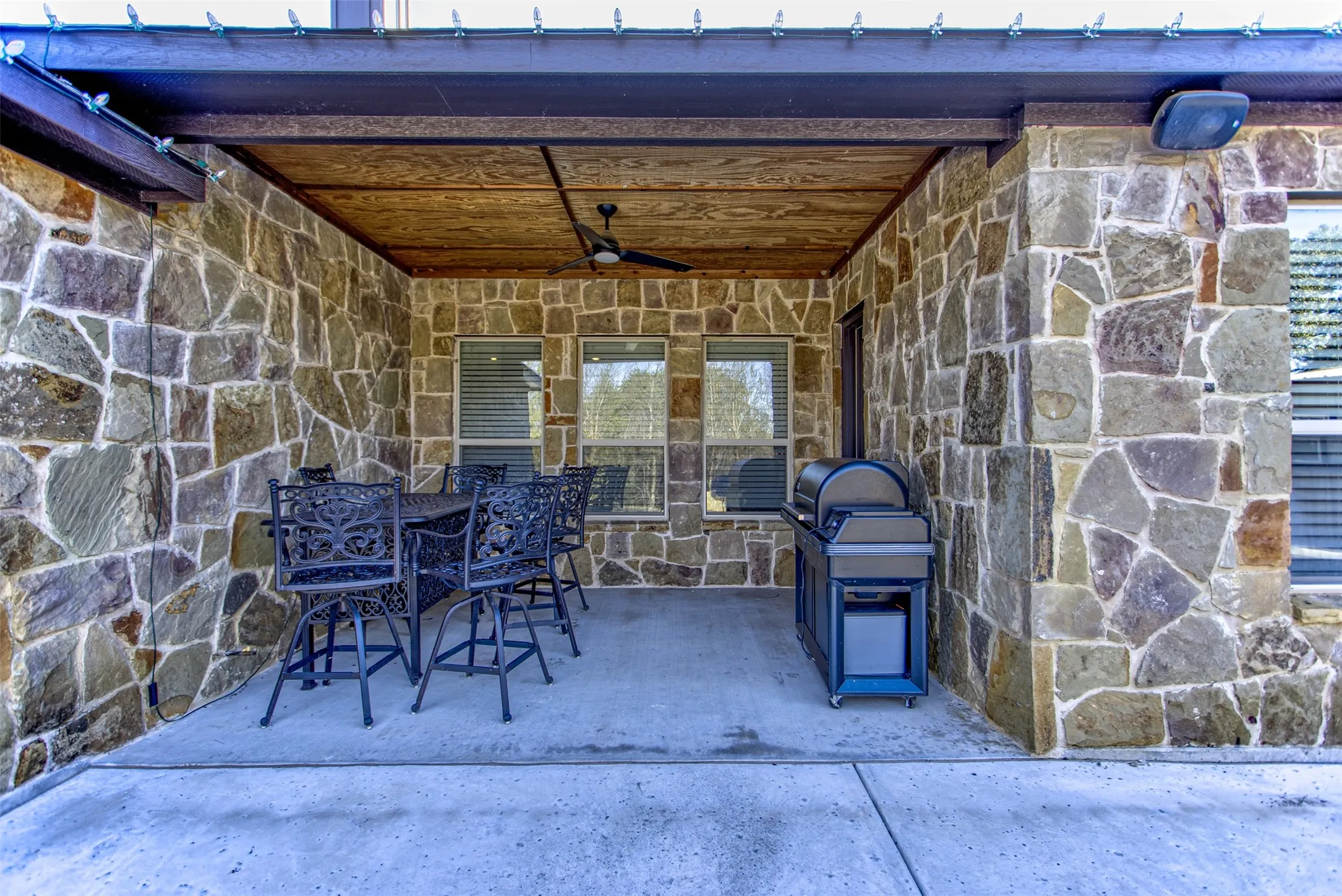 Back patio