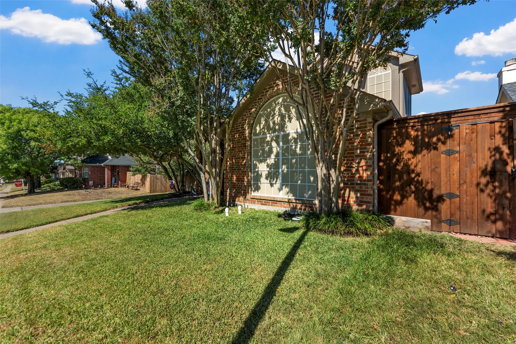 Large front yard and great curb appeal