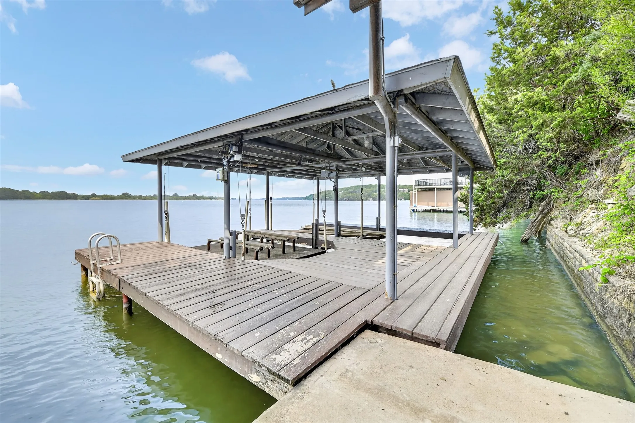 Large boat dock area