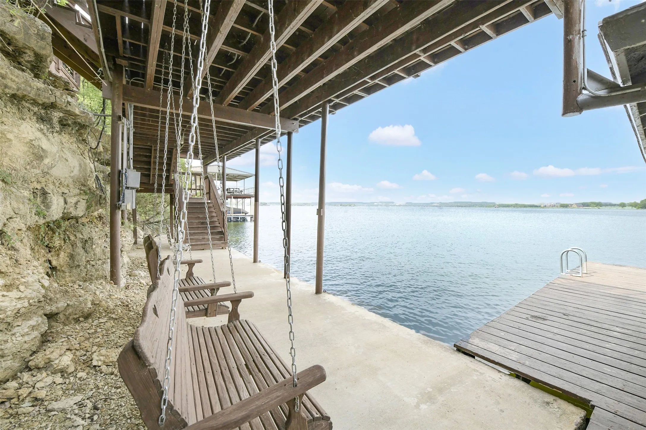 Large dock area