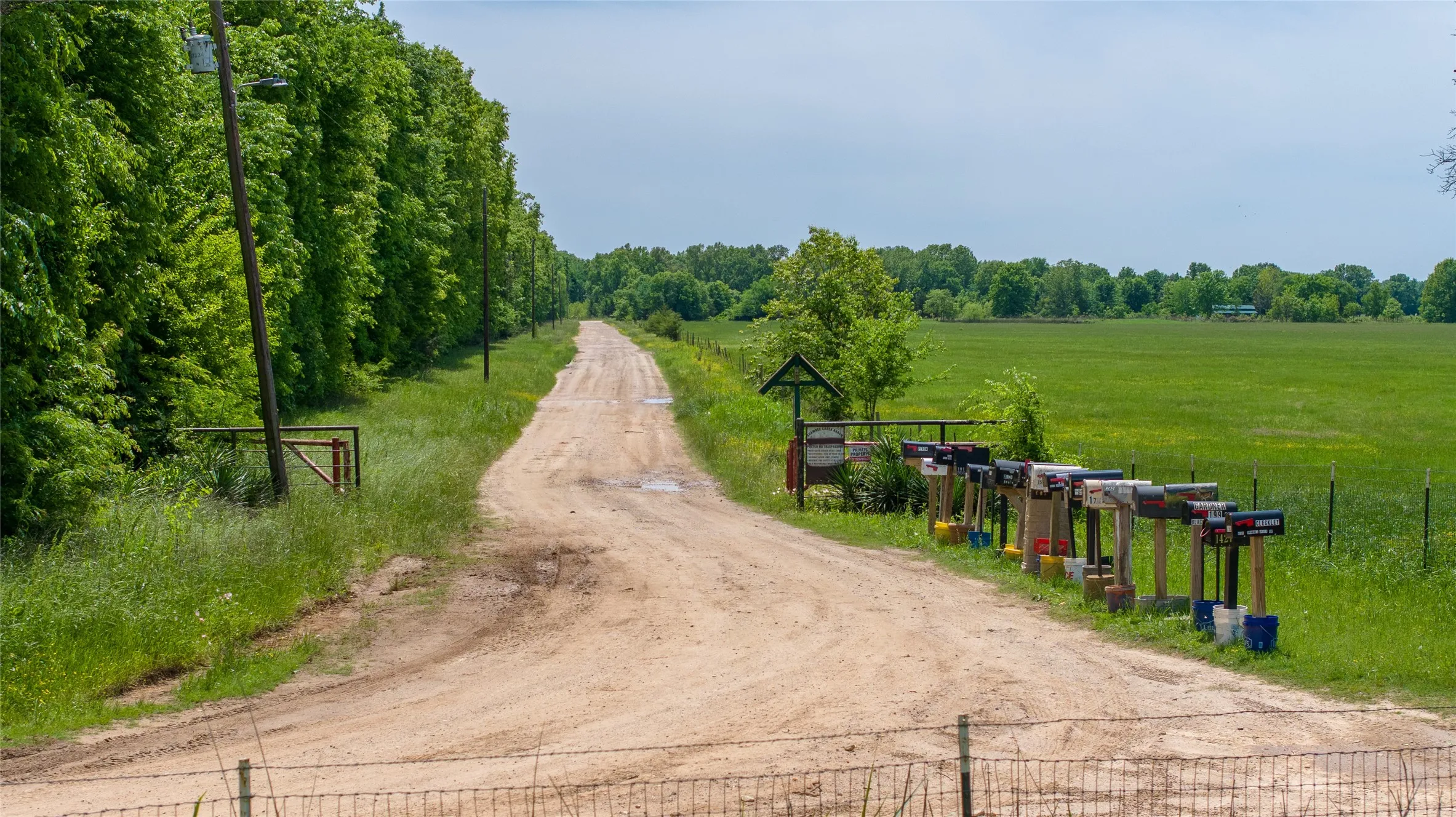 entry to the ranch
