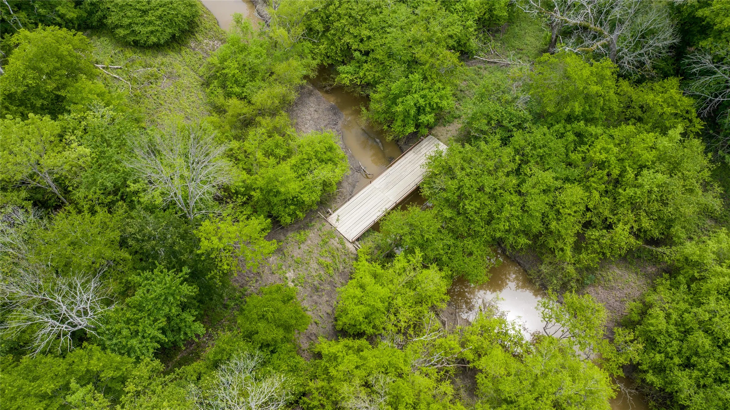 the bridge from above