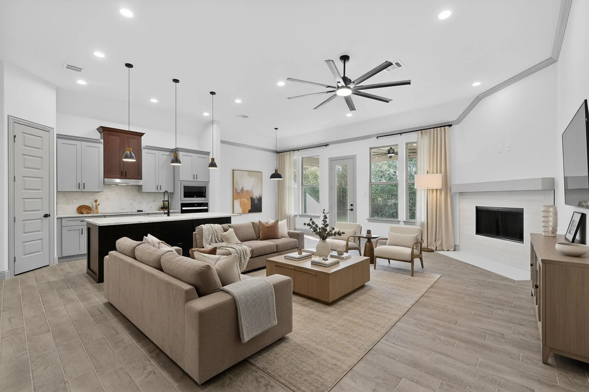 Virtual staging