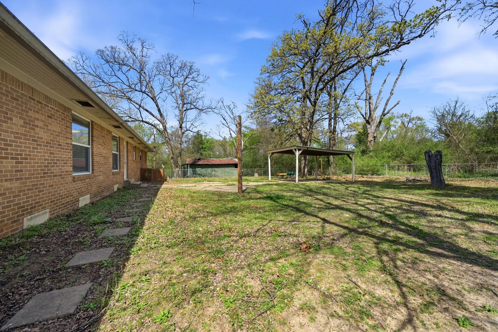 Back Yard Area