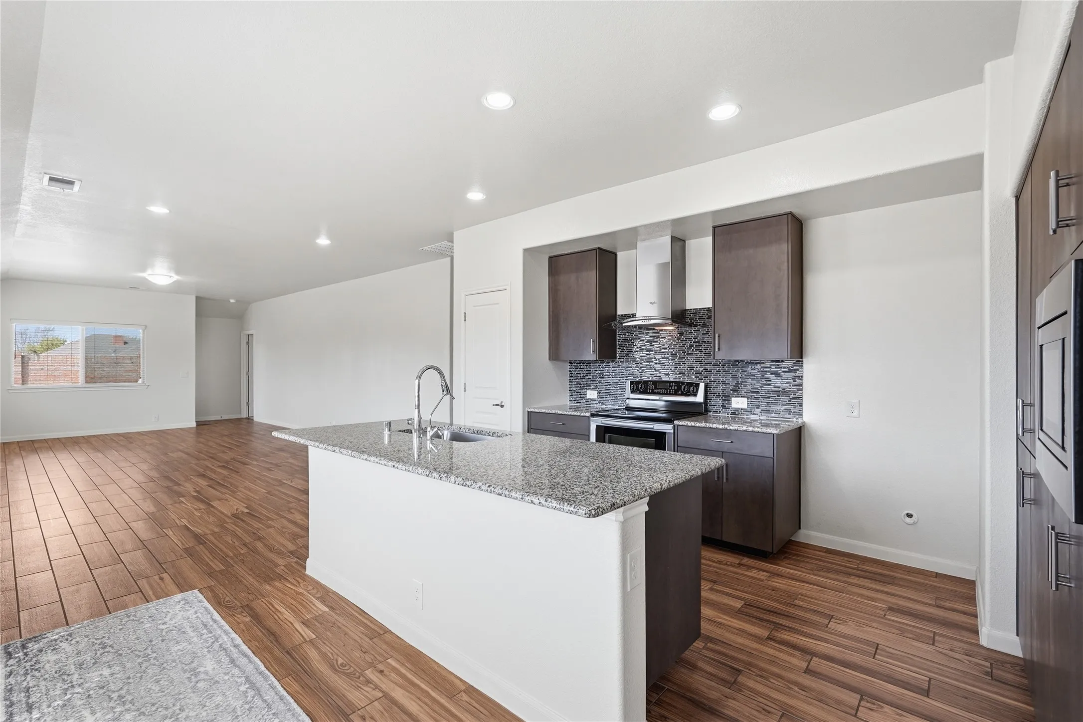Modern design and open plan