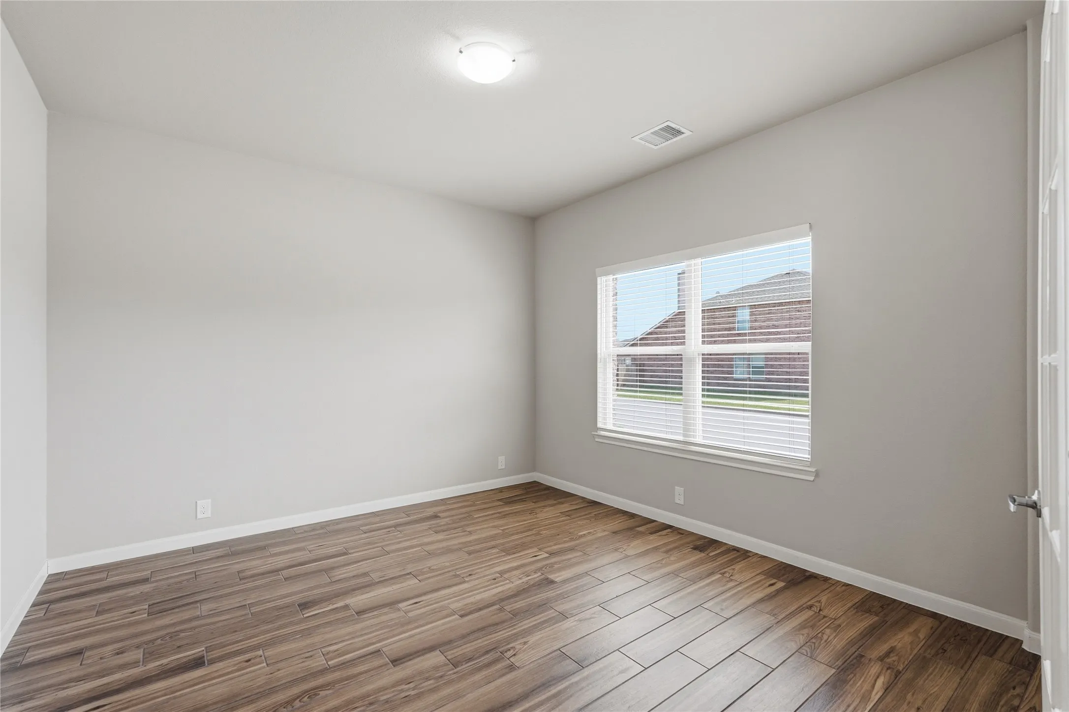 French doors leading to study off the front door.