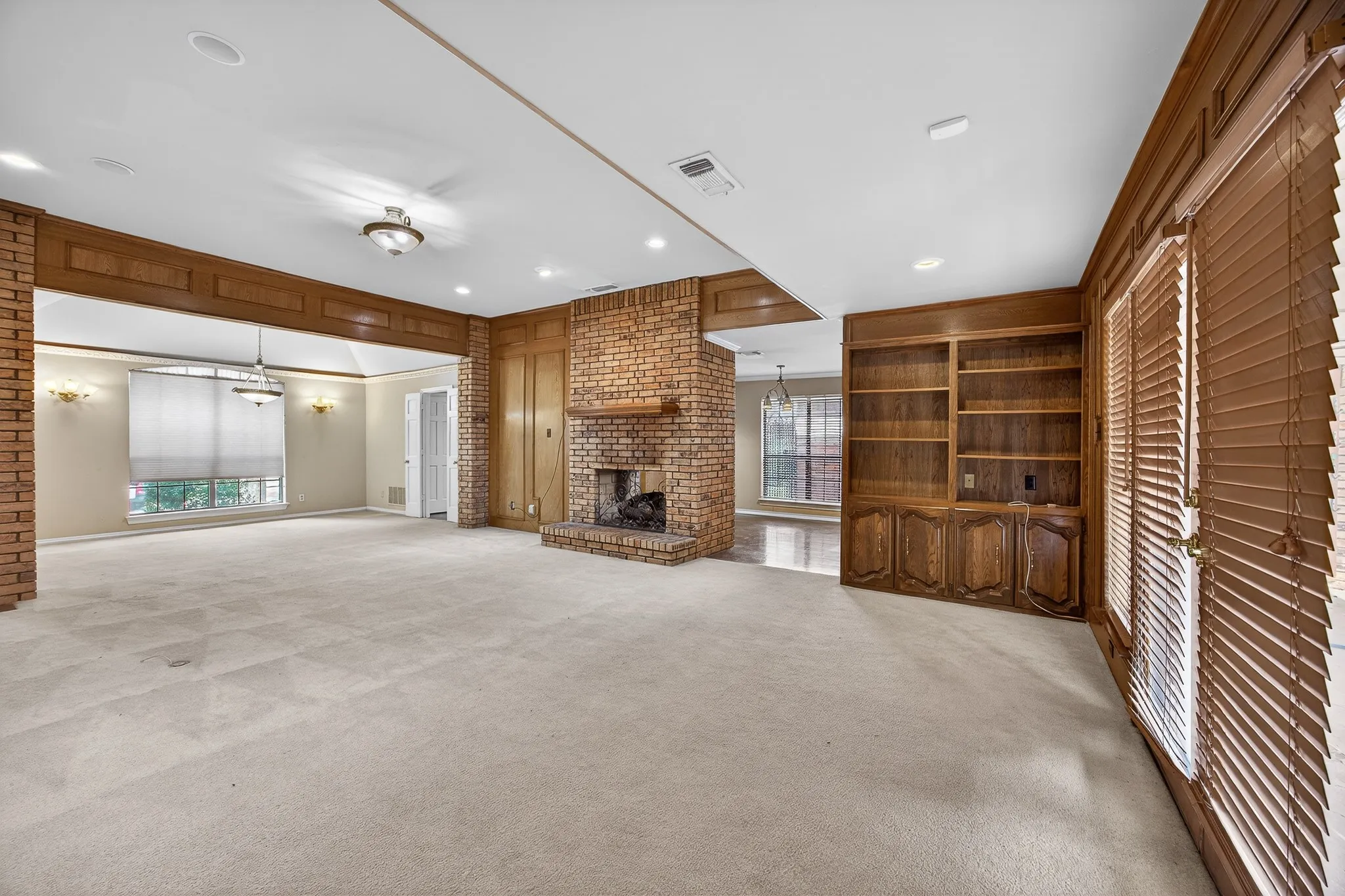built in bookcase