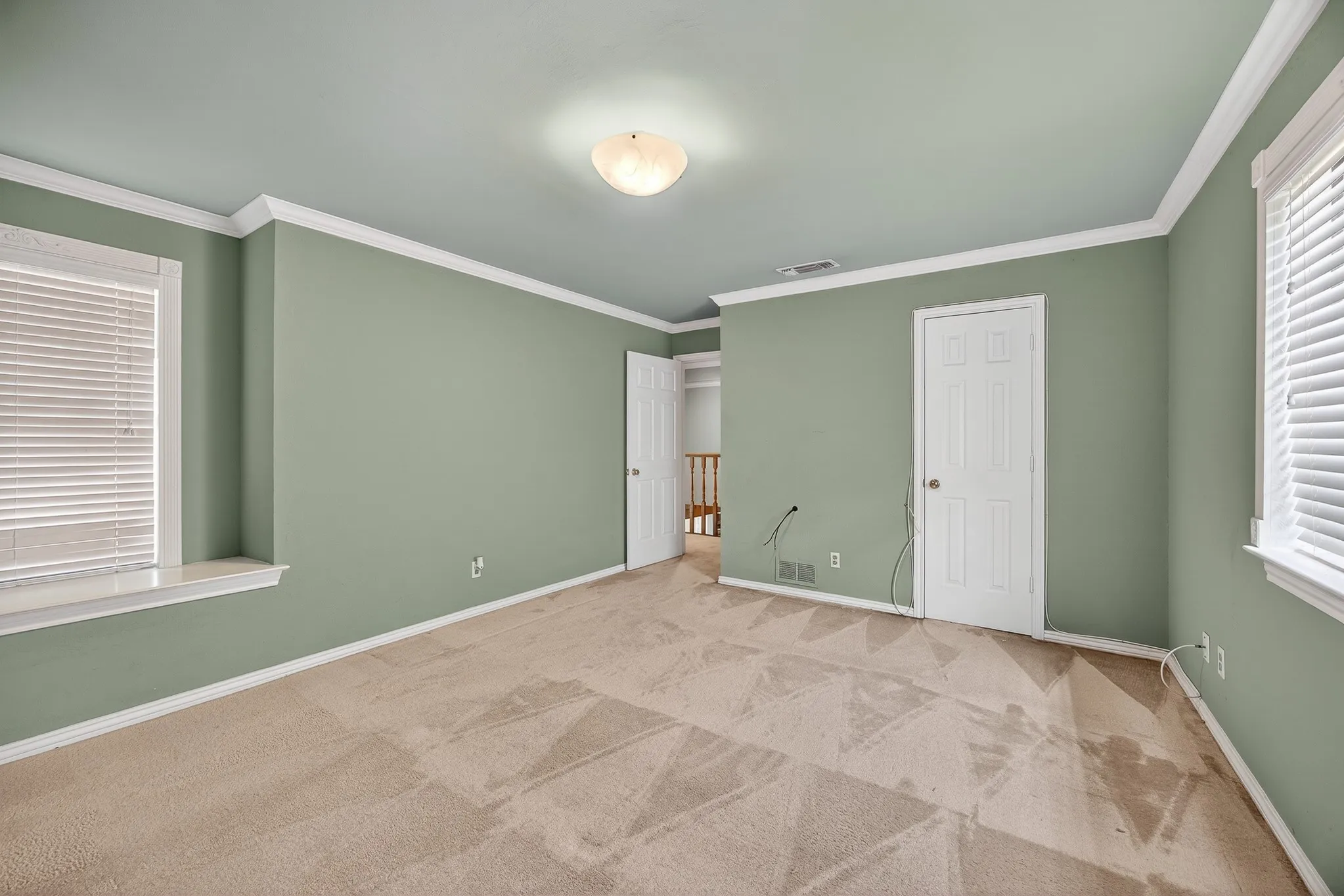 2nd Floor Bedroom With bay window seat
