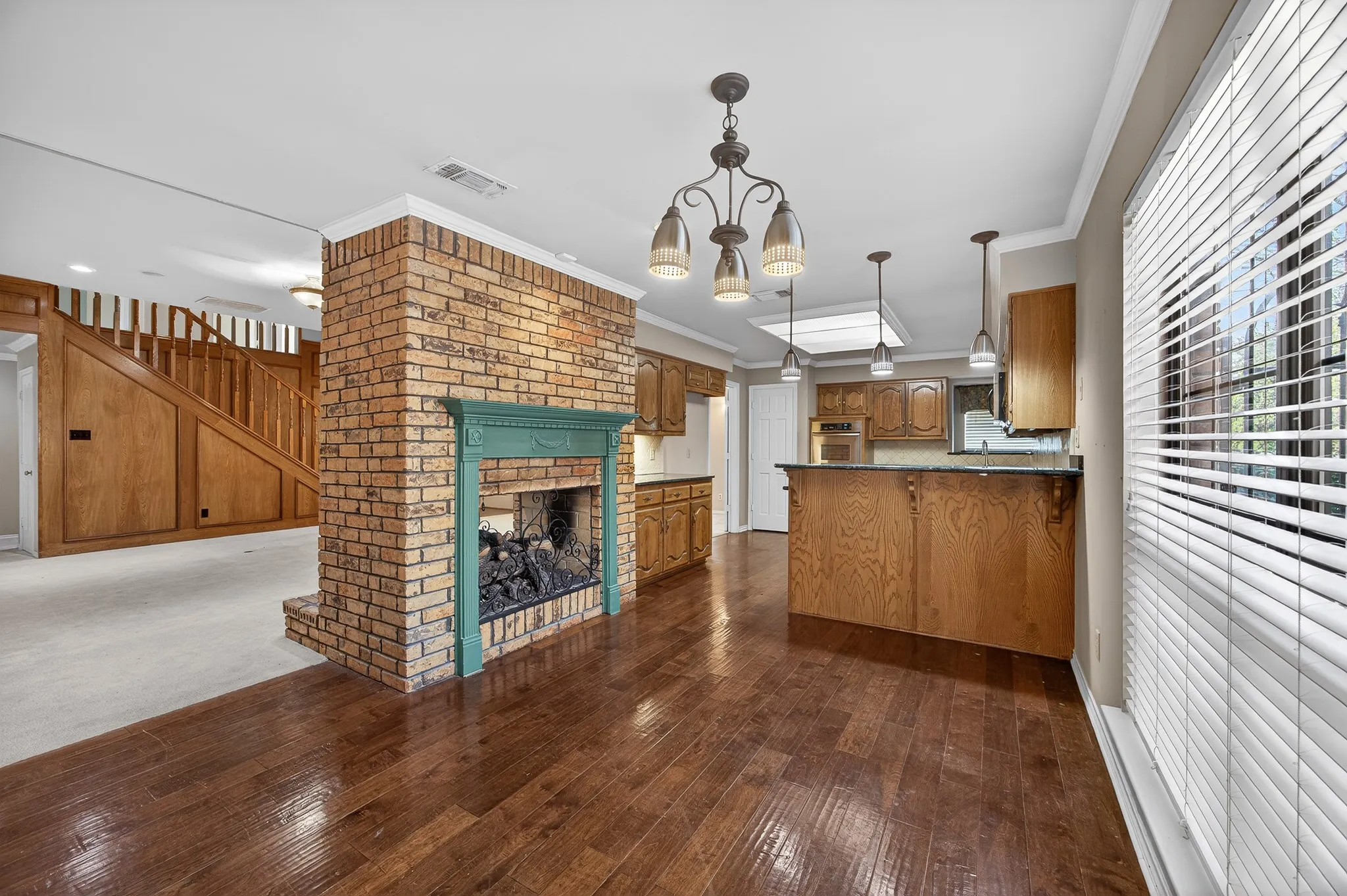 Breakfast area kitchen