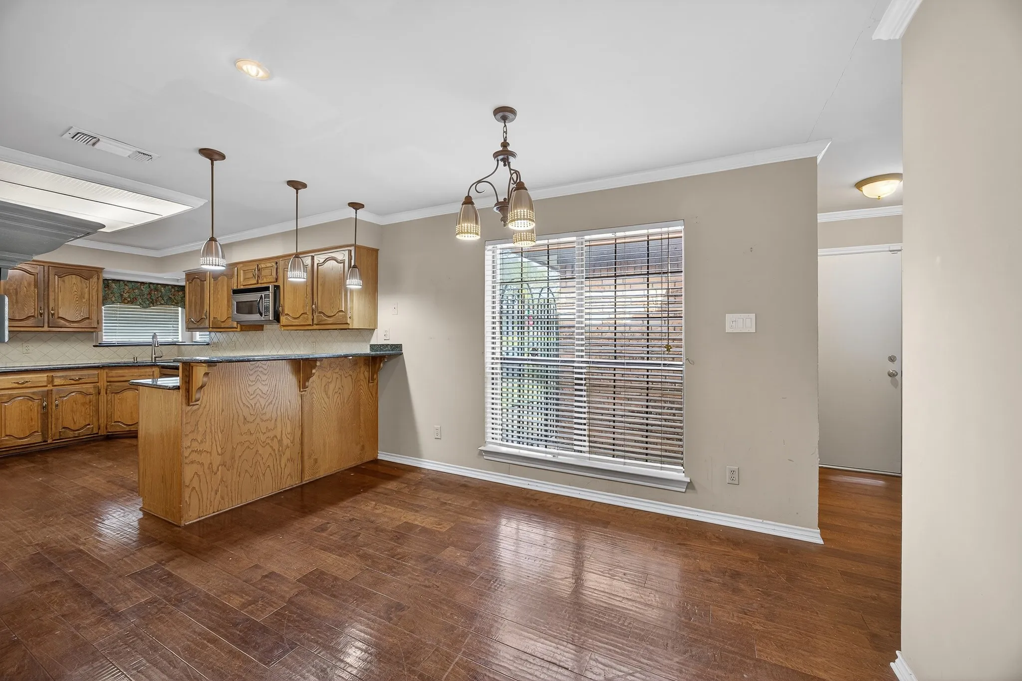 Breakfast area kitchen