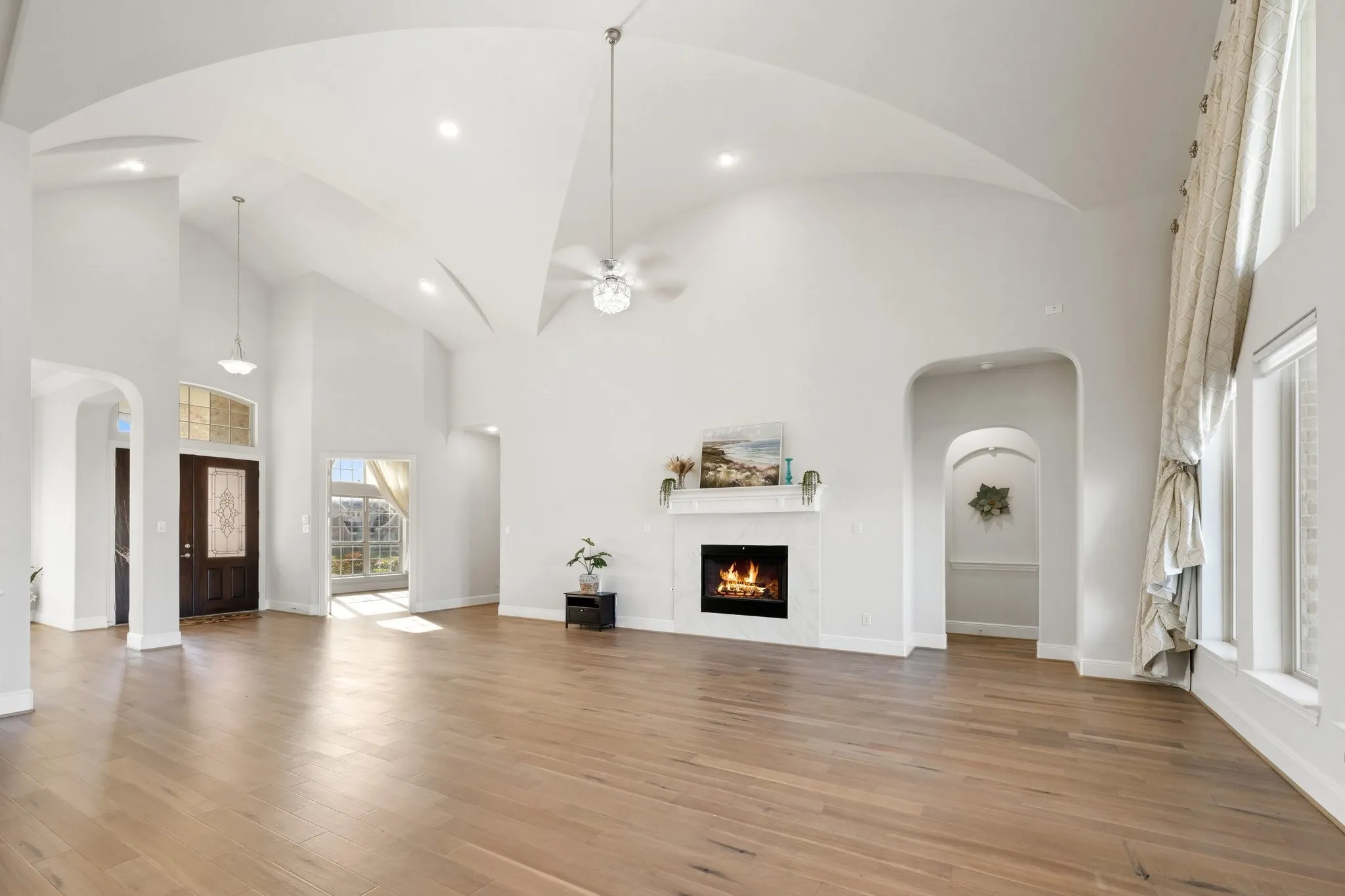 Custom Groin Vaulted Ceiling