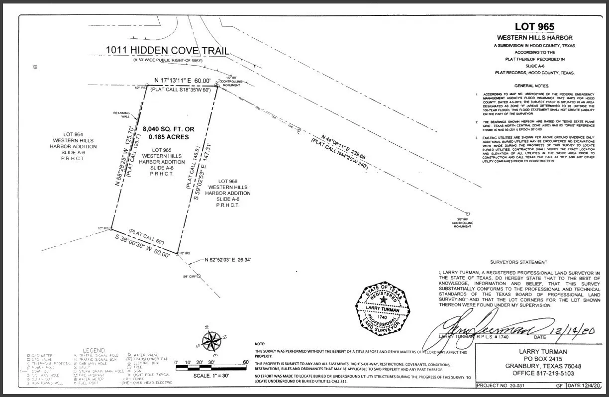 Unimproved Land For Sale in Hood County , 1011 Hidden Cove Trail, Granbury, Texas 76049, 0, 0, Garage spaces, 0 Sqft, built in 0, Price $59,000, mls#21206562, Real Estate Agent in Granbury, Homes For Sale in Hood county, Homes For Sale in Granbury, Realtor in Granbury Texas, Real Estate Brokerage Independent Realty Texas, Luminita Cordes Realtor