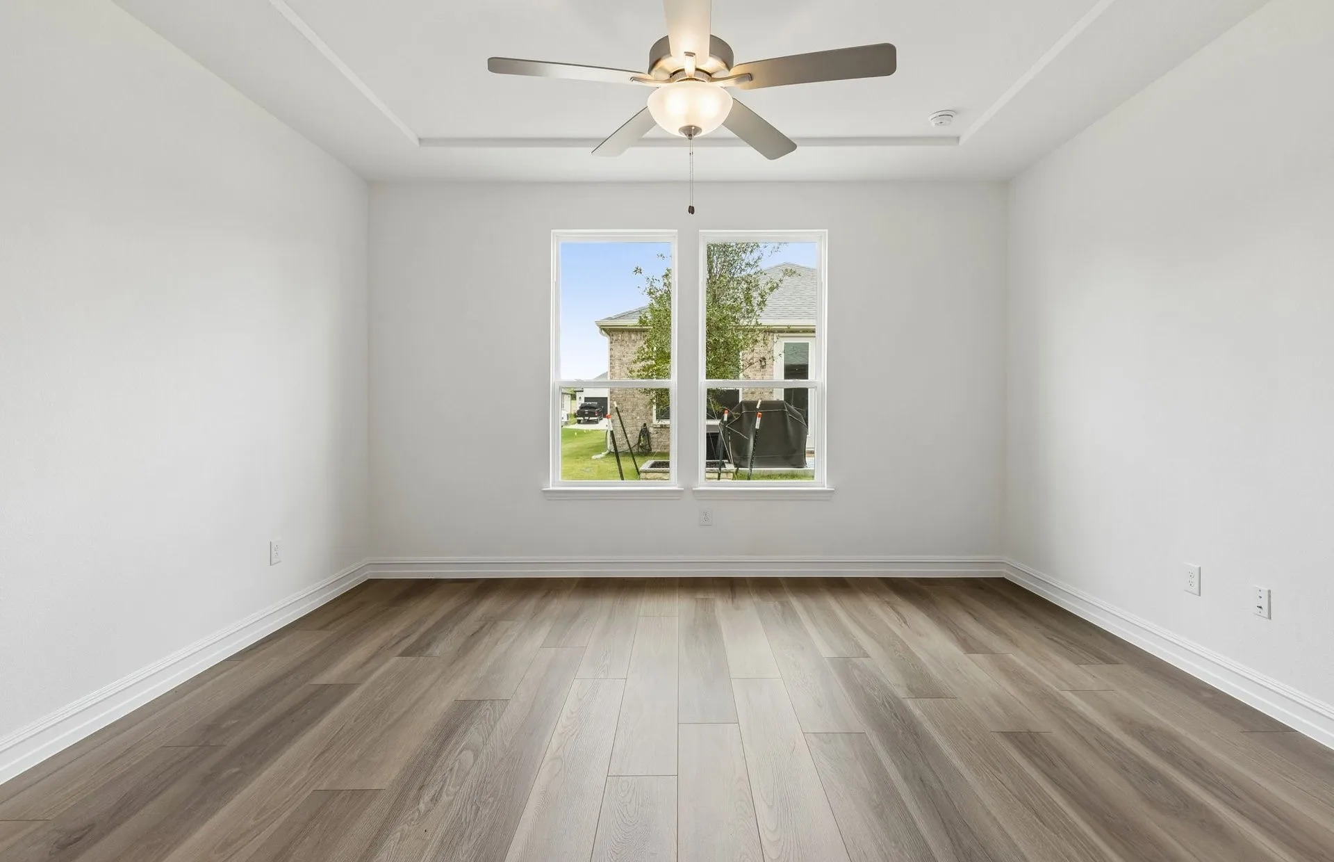 Spacious owners suite with large window