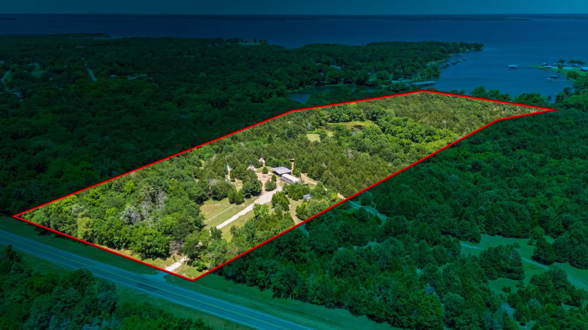 Approximate property boundary!