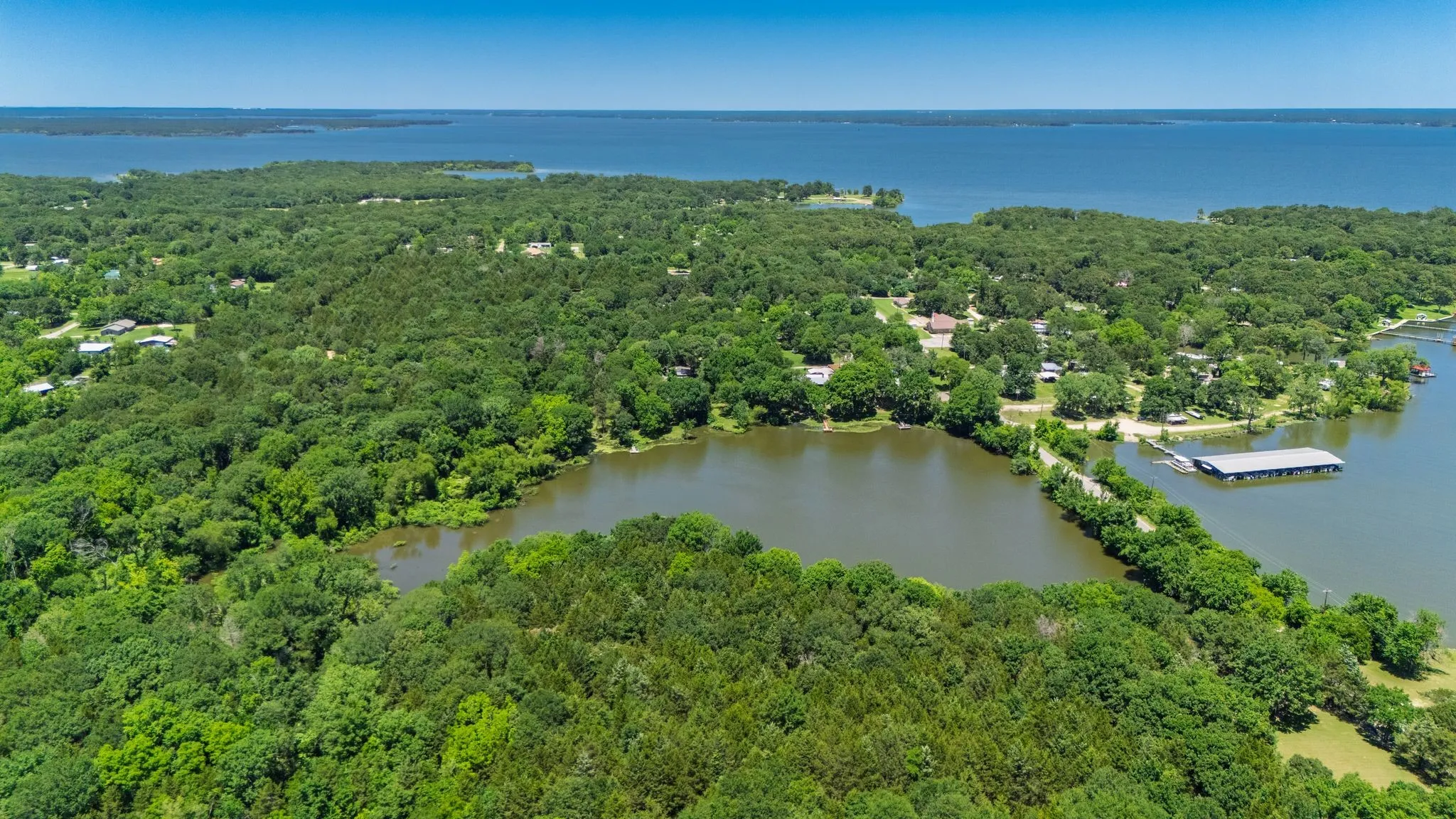 View of the Lake cove on the SRA land of which the current owner leases a large portion!