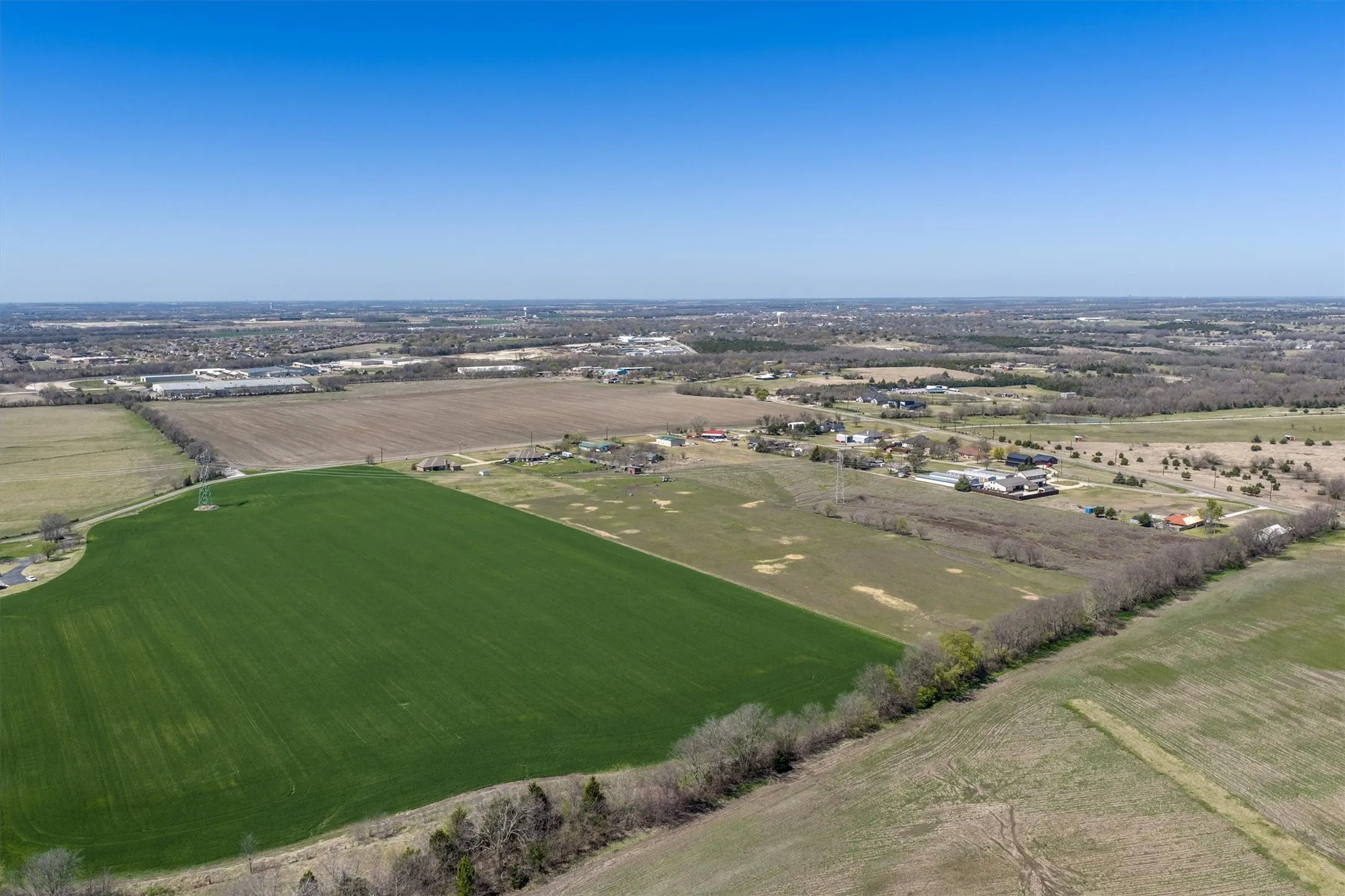 Looking Northwest.