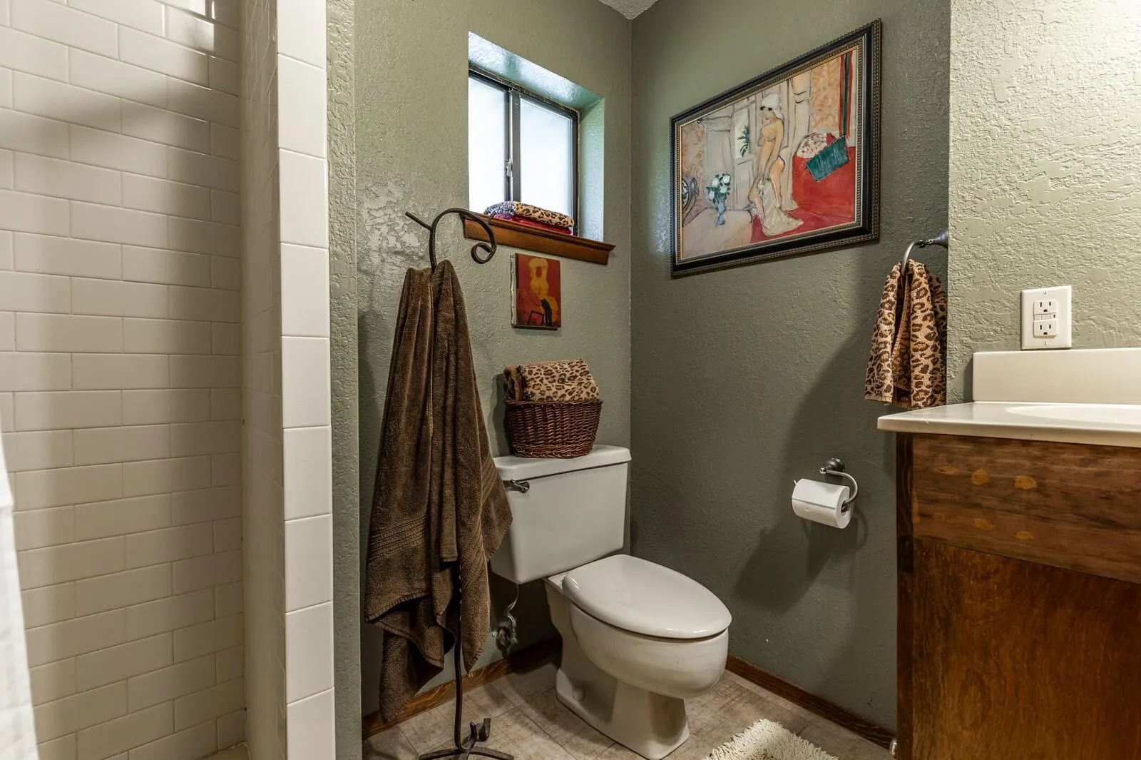 near the utility room