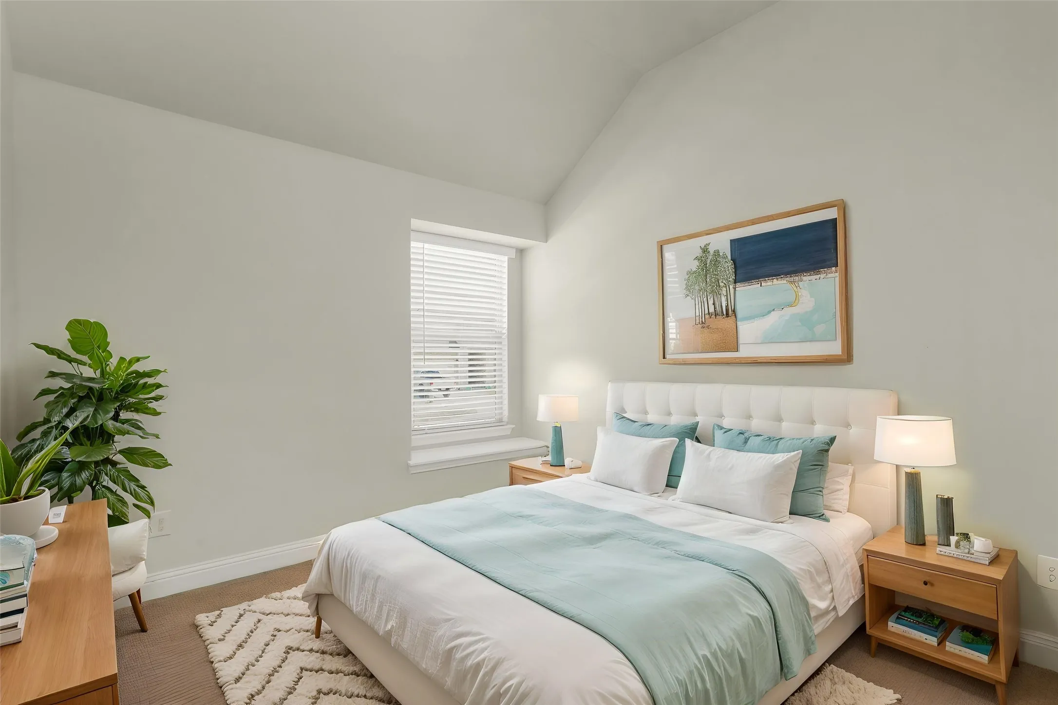 Bedroom #2 being virtually staged