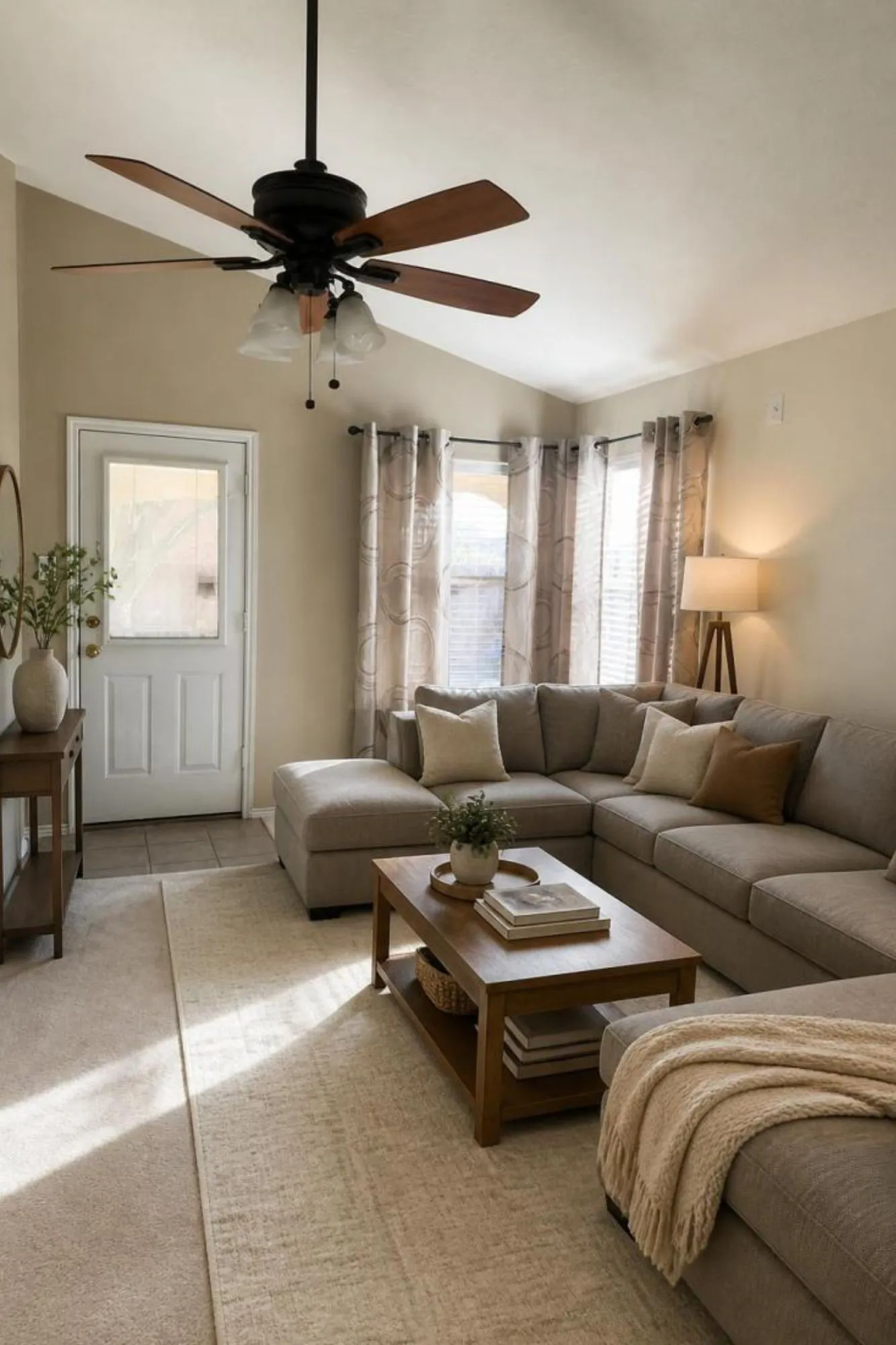 Virtual Staging of Family Room