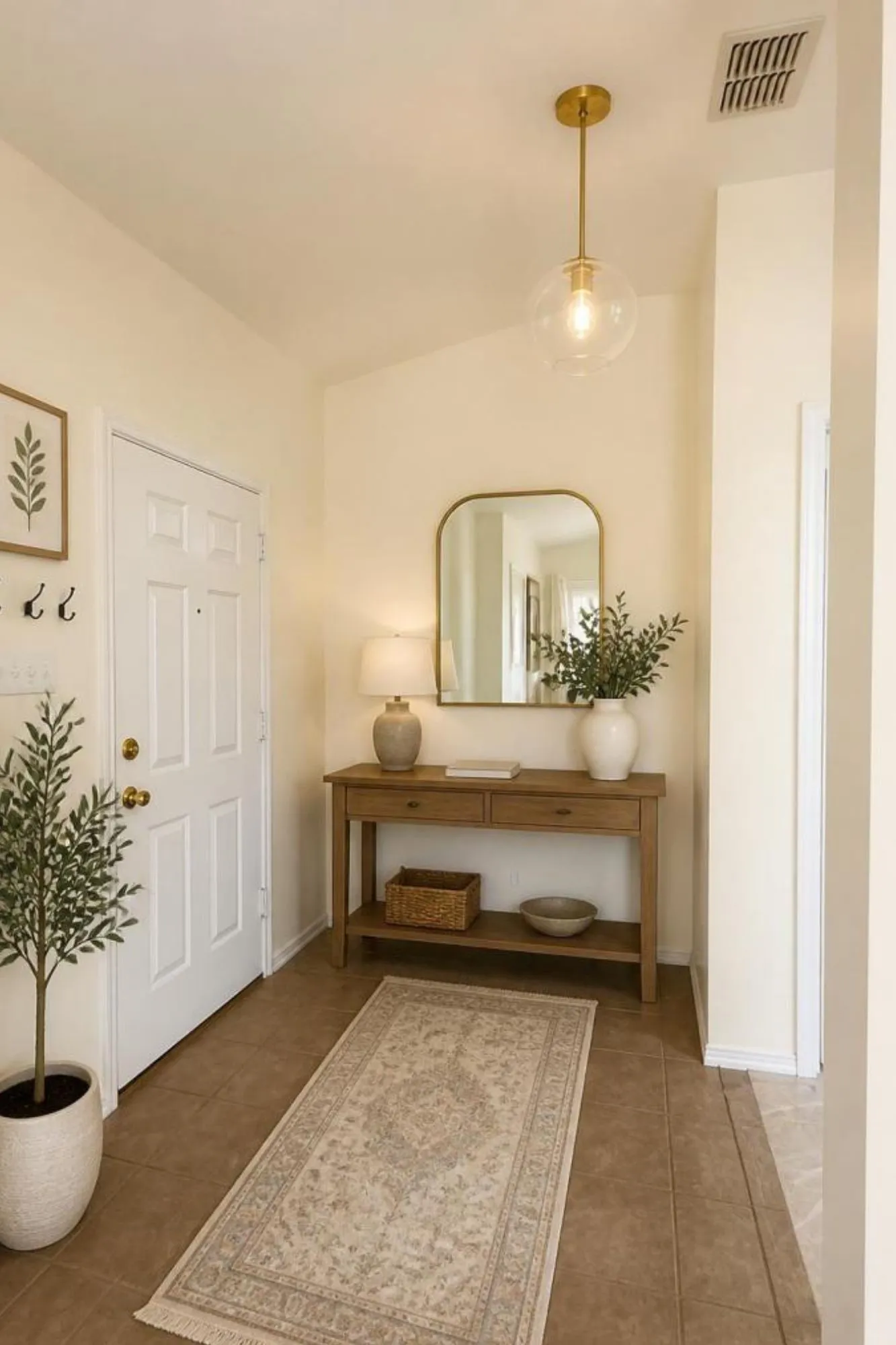 Virtual Staging of Entry