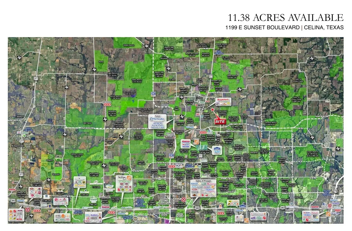 Improved Land For Sale in Collin County , 1199 E Sunset Boulevard, Celina, Texas 75009, 0, 0, Garage spaces, 0 Sqft, built in 0, mls#21214436, Real Estate Agent in Celina, Homes For Sale in Collin county, Homes For Sale in Celina, Realtor in Celina Texas, Real Estate Brokerage Independent Realty Texas, Luminita Cordes Realtor