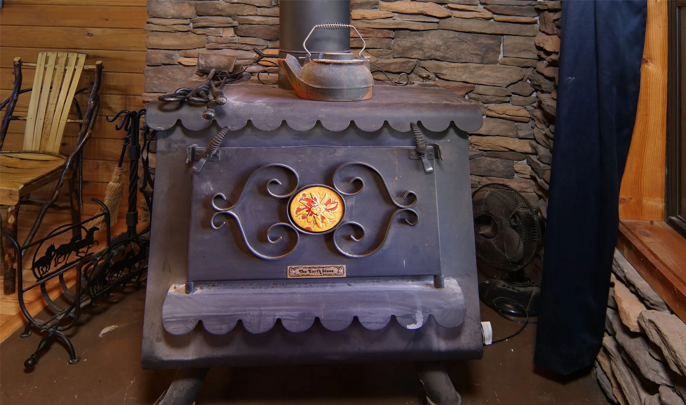 Cozy woodstove