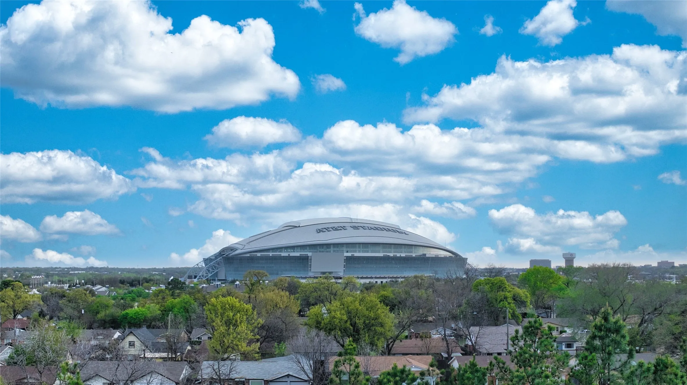 View of AT&T Stadium
