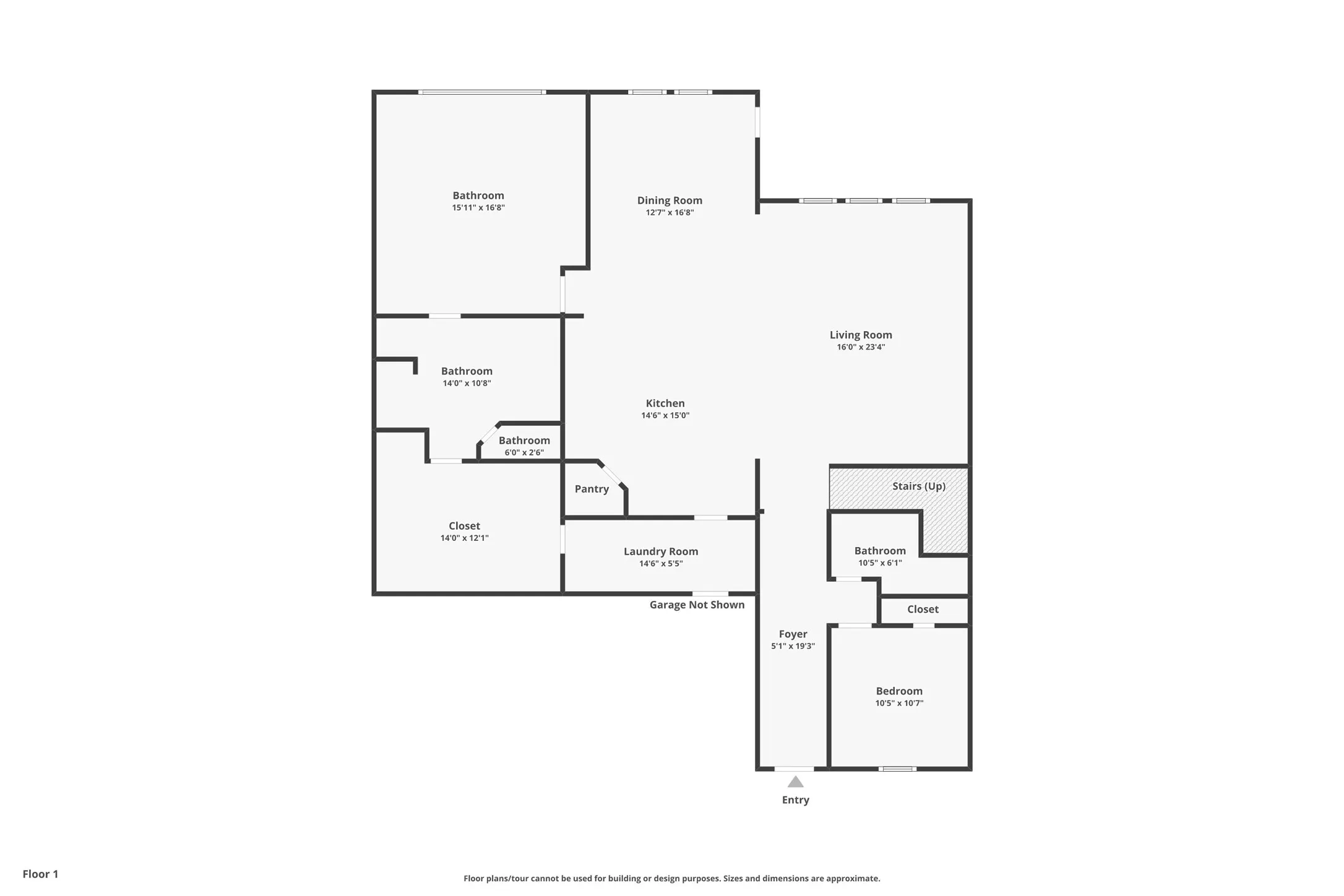 View of floor plan / room layout