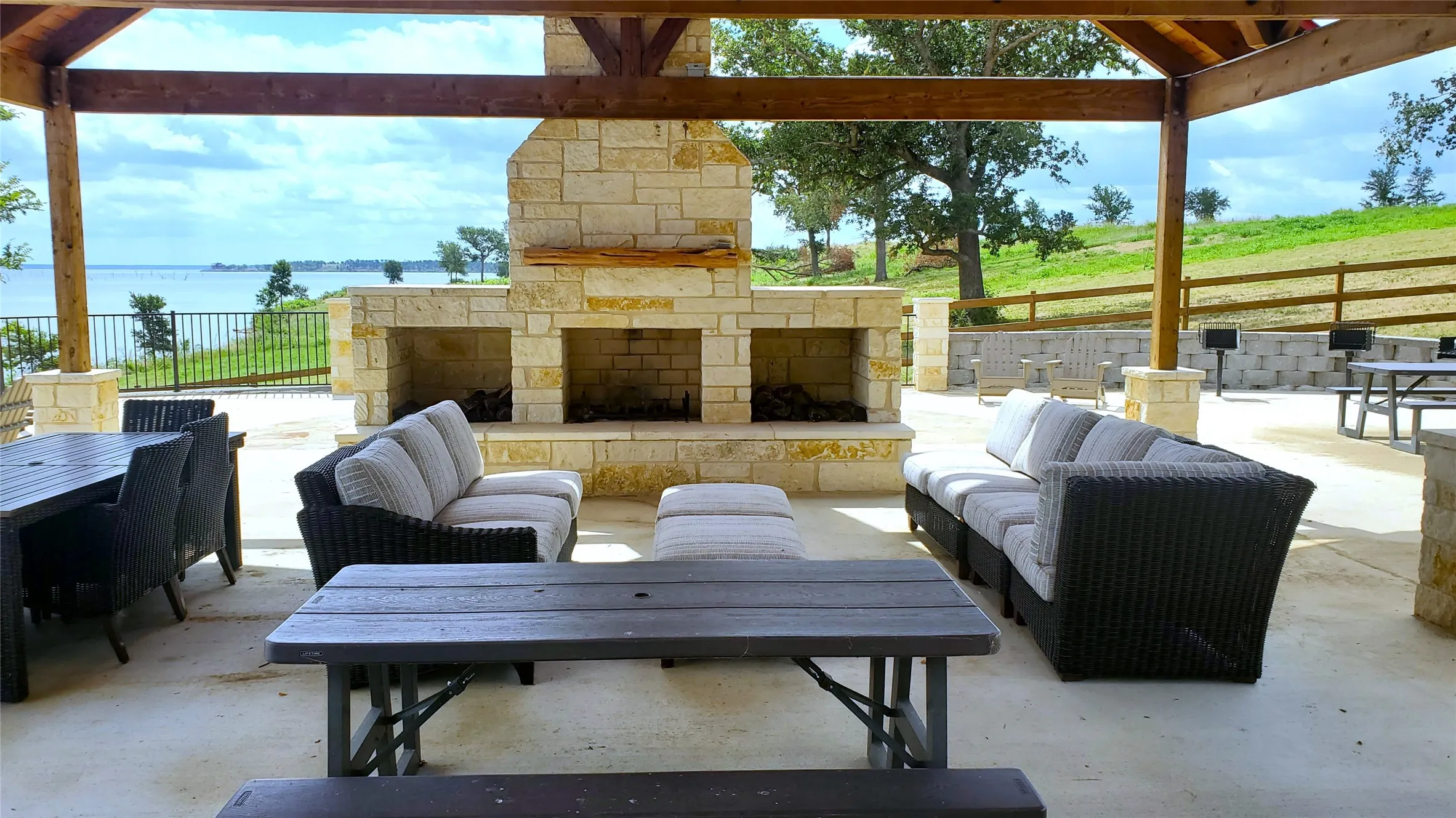 Great place to relax and enjoy the view.