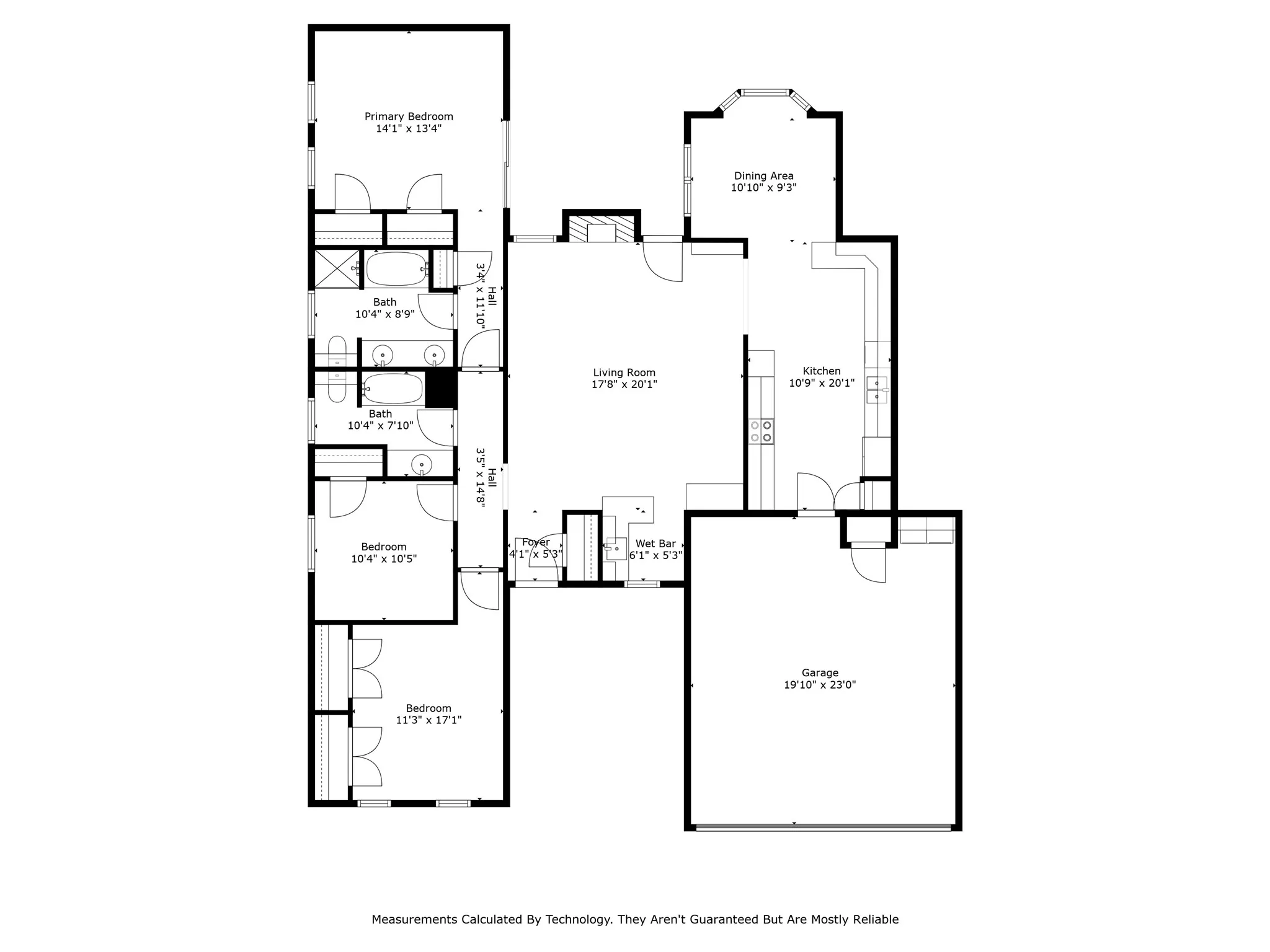 View of floor plan / room layout