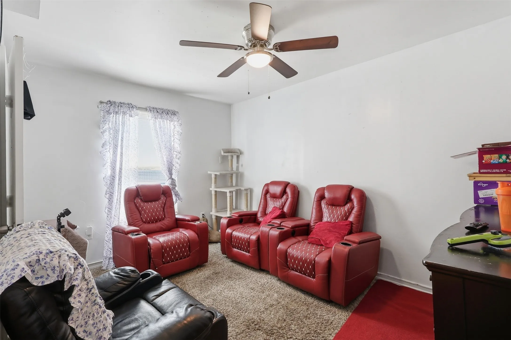 Bonus room with half bathroom