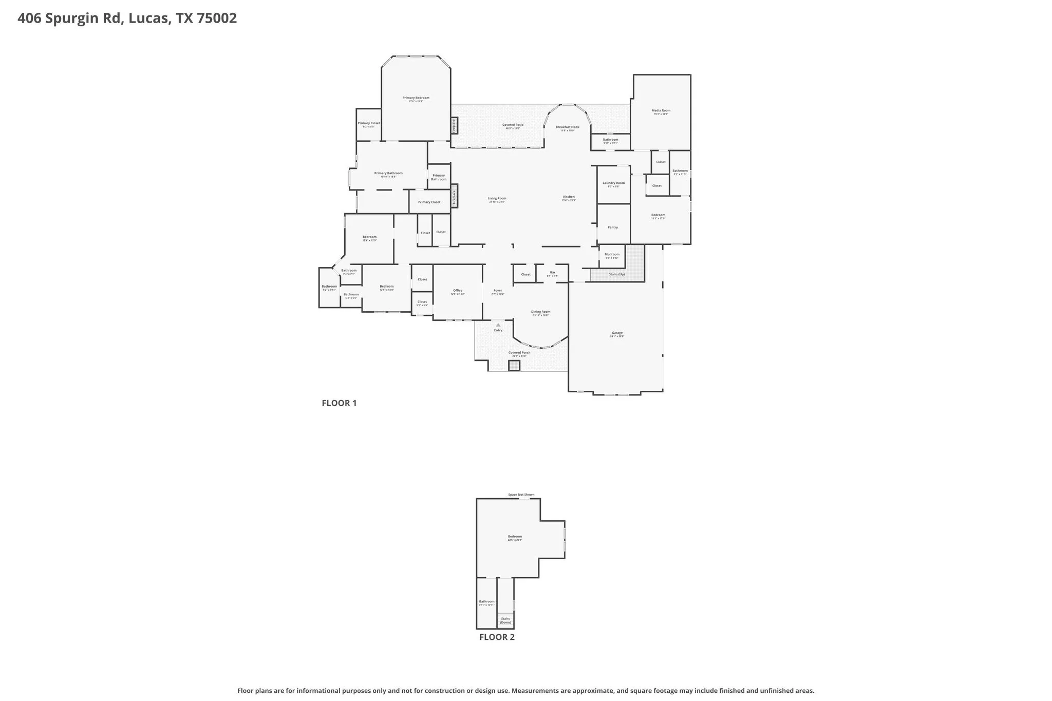 View of home floor plan