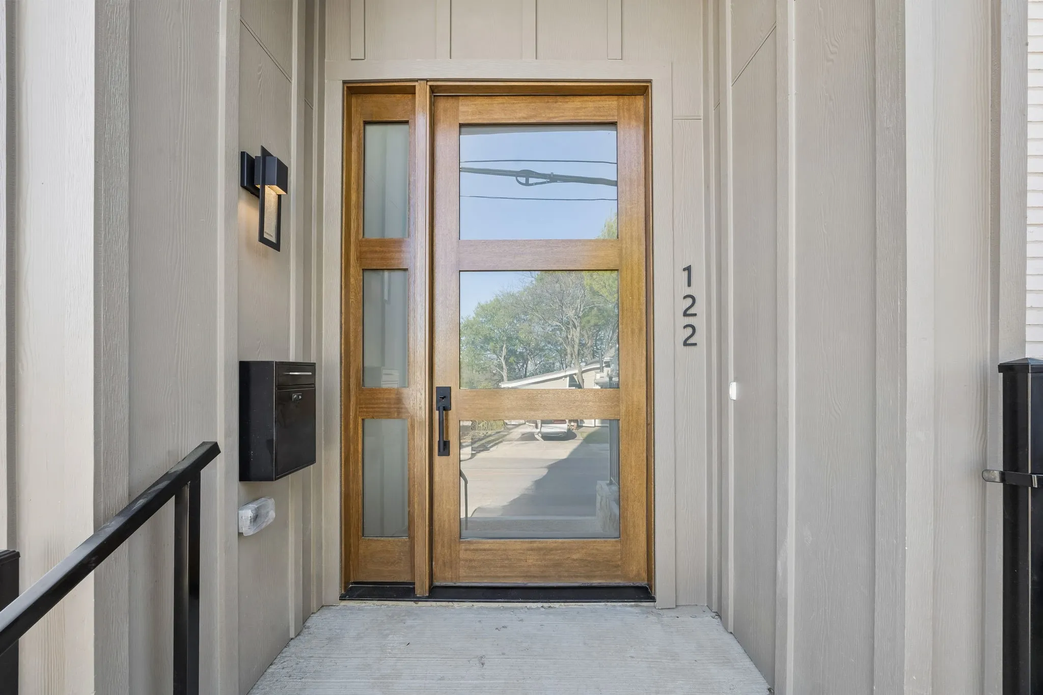 Entrance to property