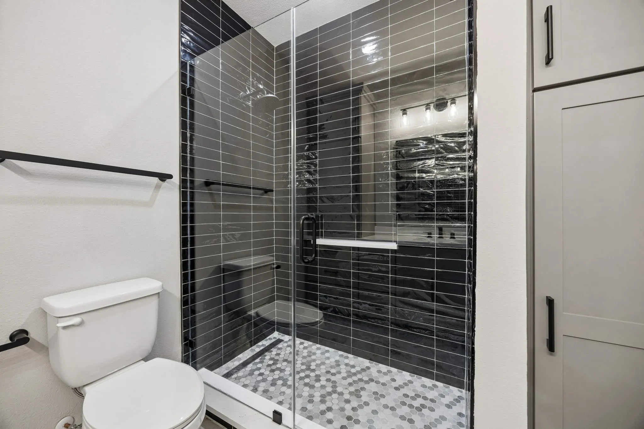 Full bath with a stall shower