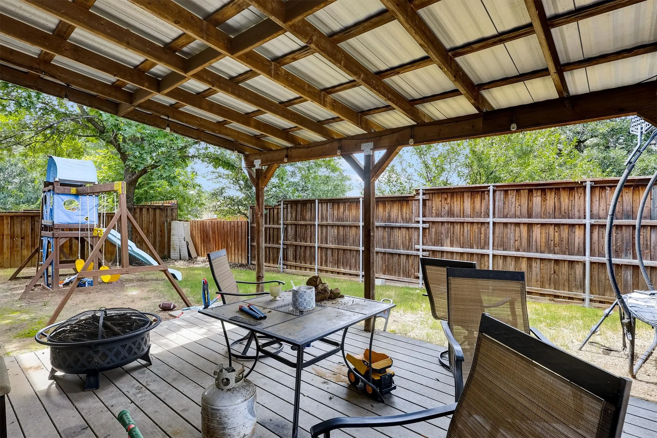 Back deck