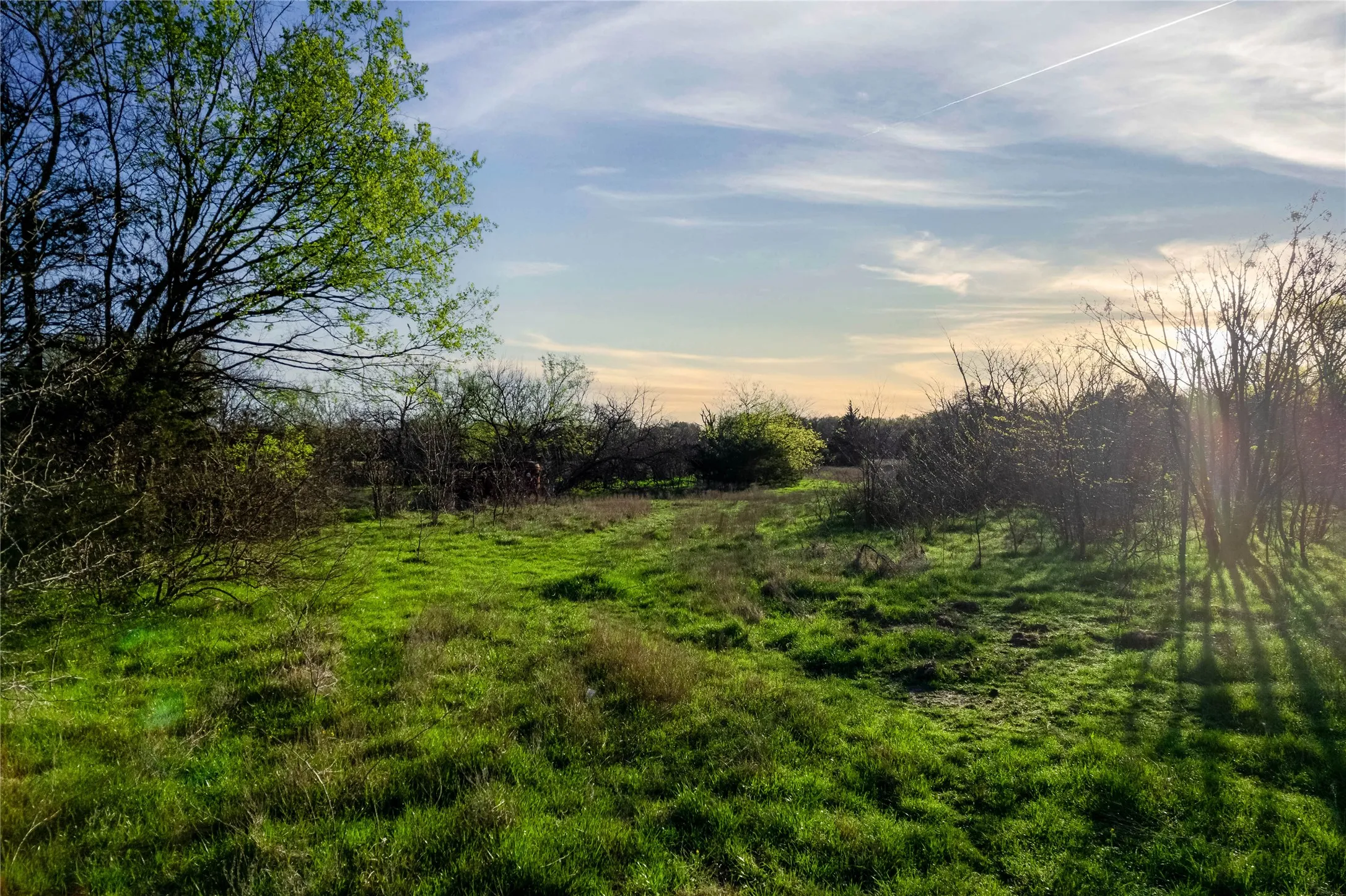 View of yard featuring a view of countryside