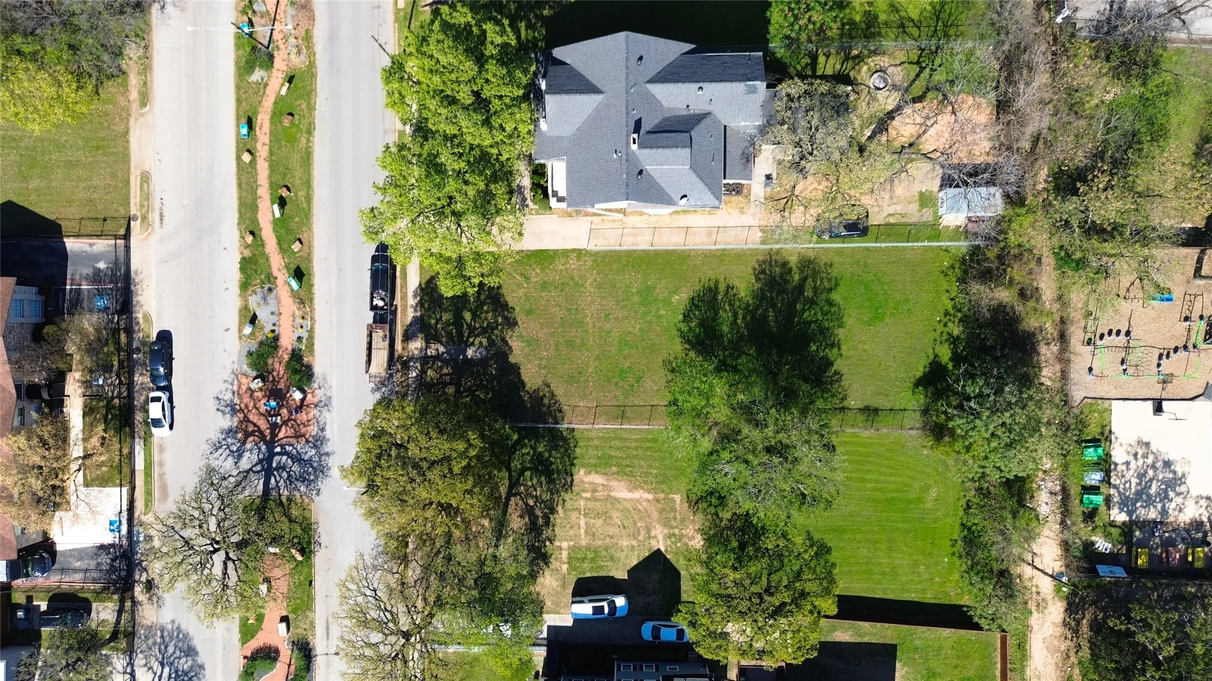 Drone / aerial view
