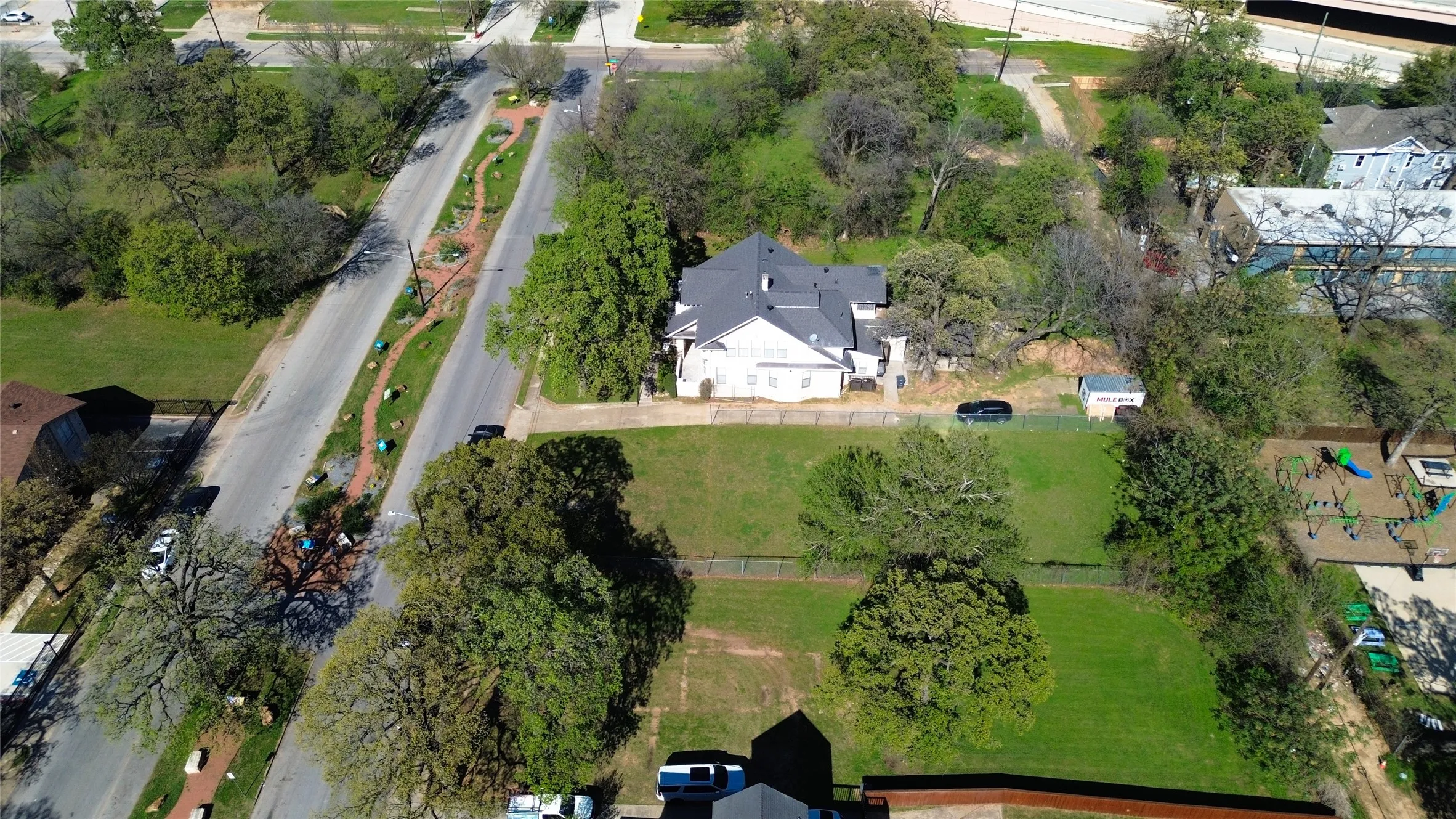Drone / aerial view