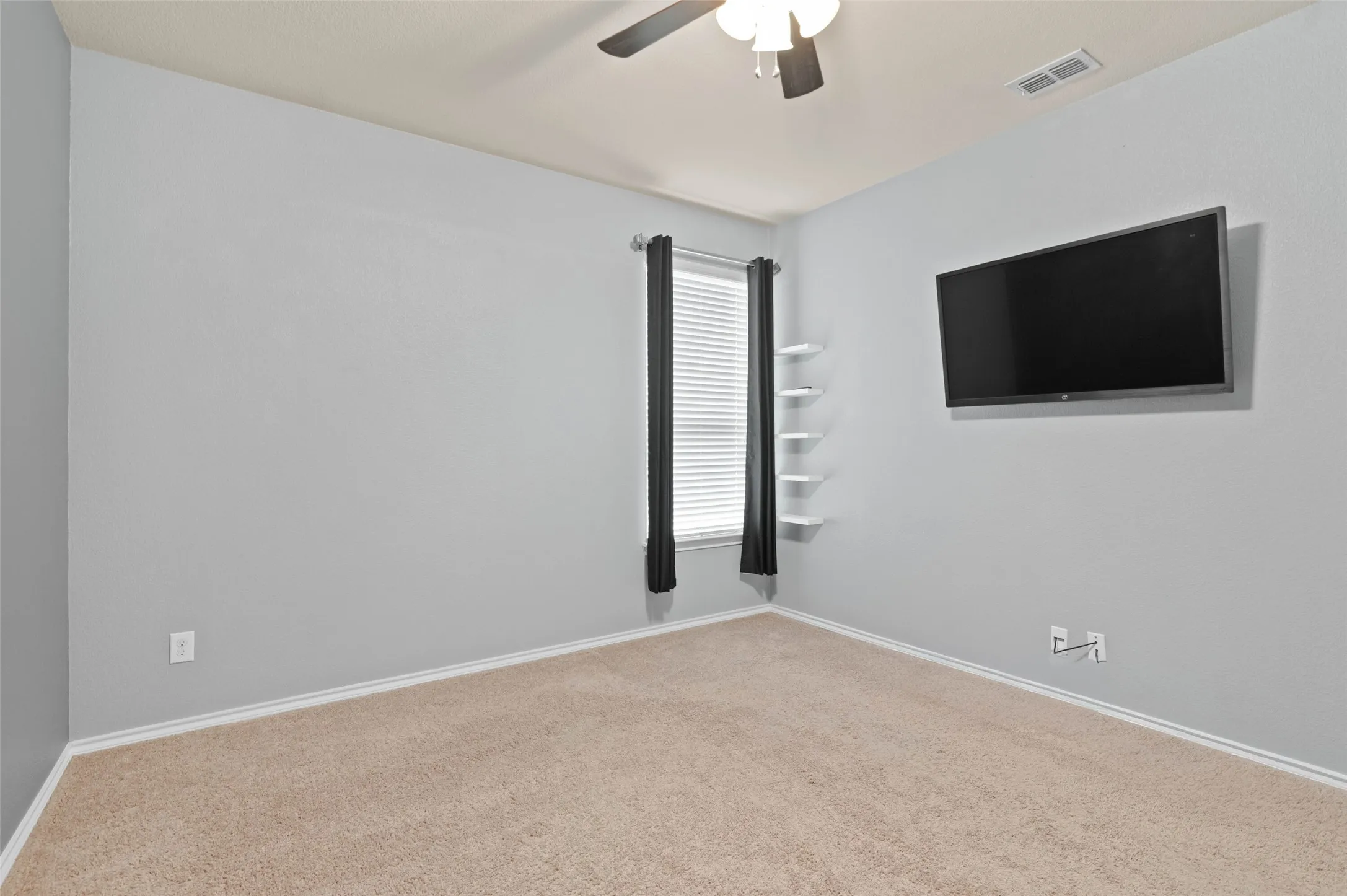 One of two bedrooms upstairs