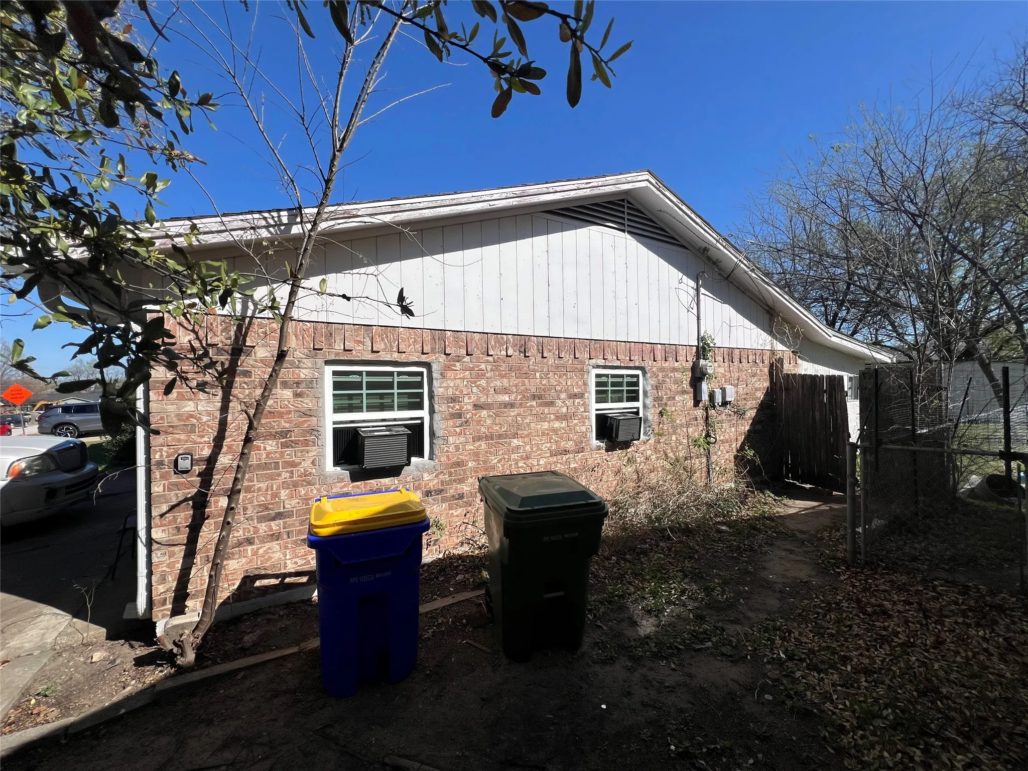 View of side of home