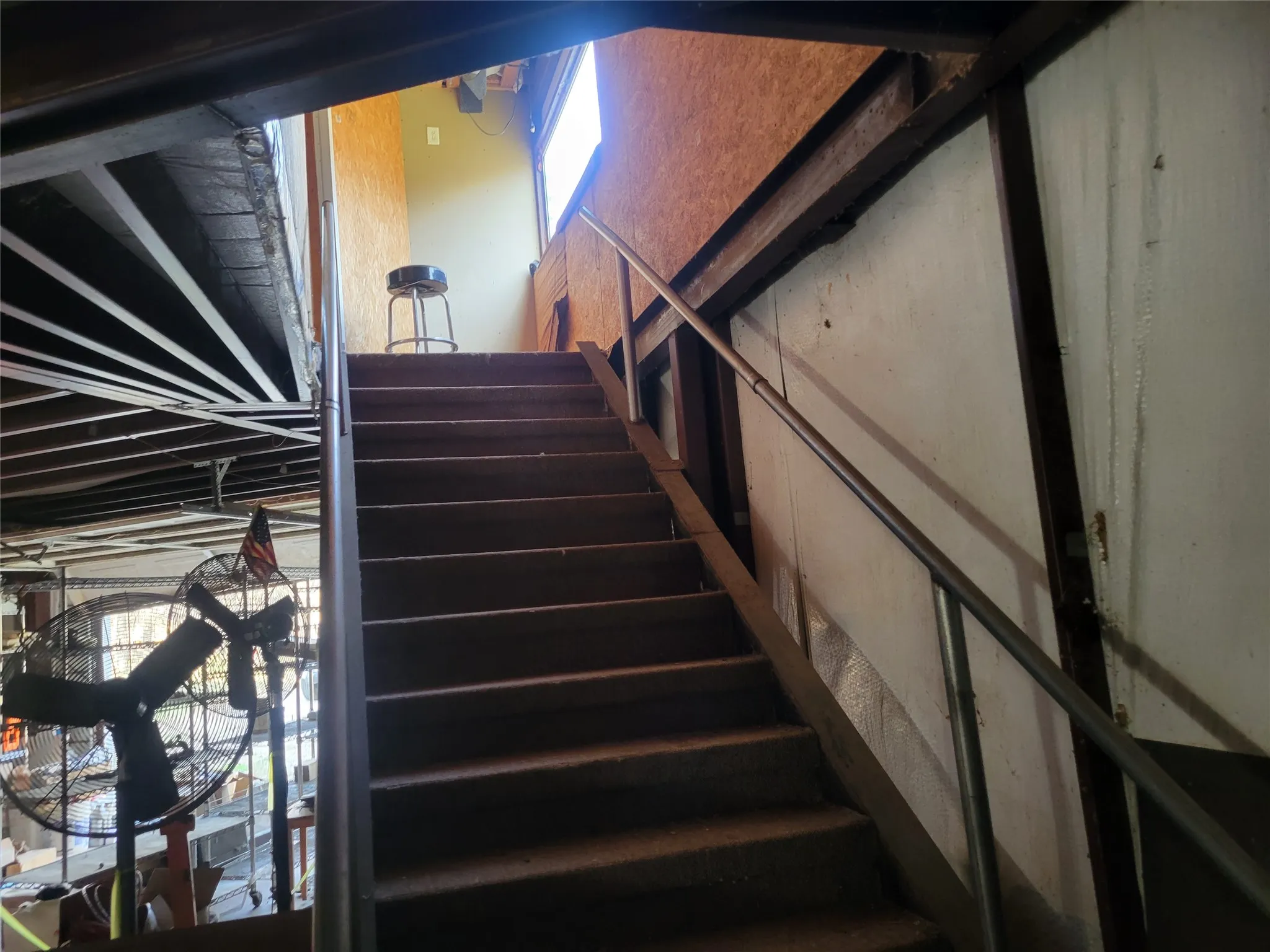 View of staircase