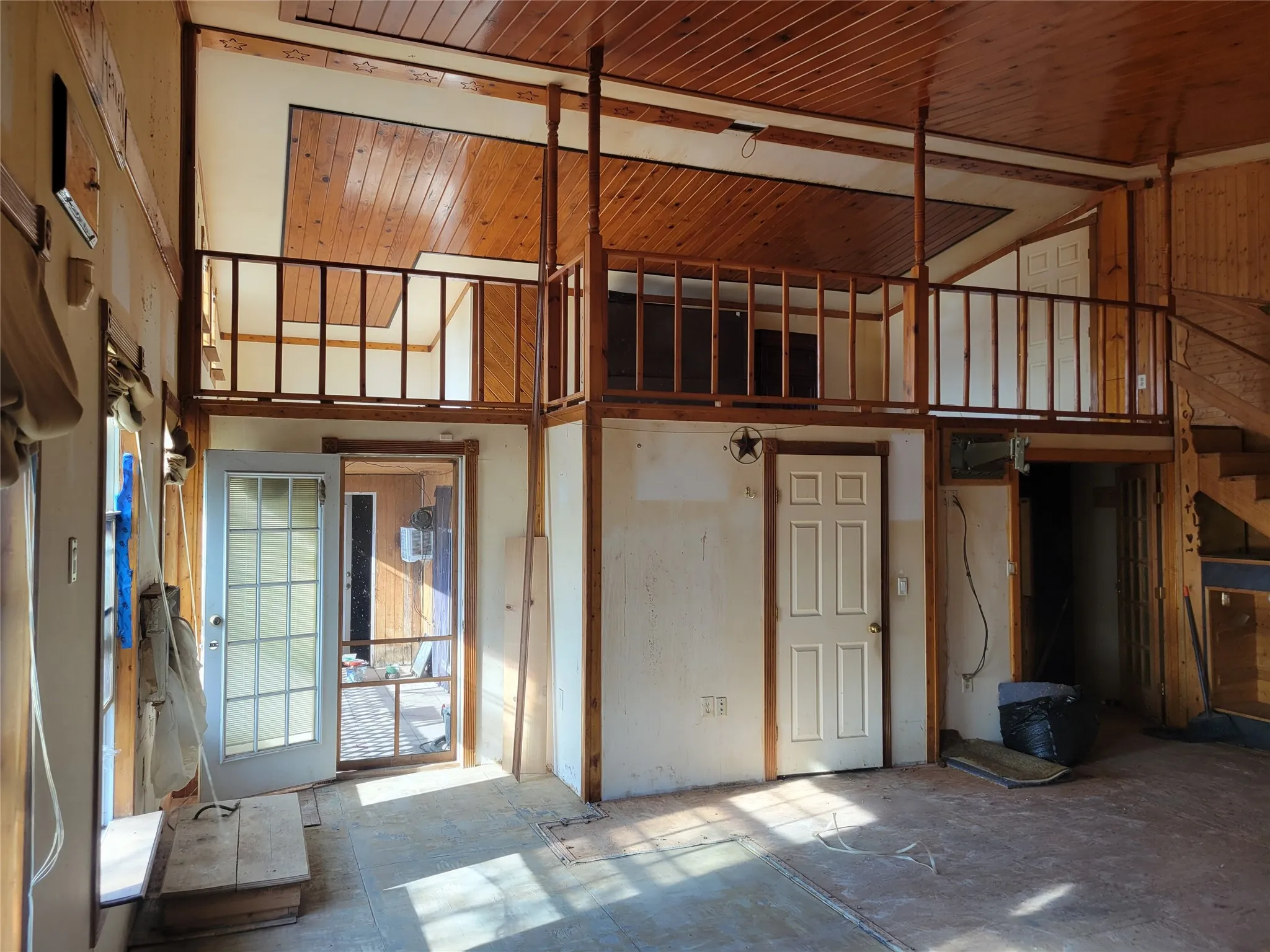 View of stable