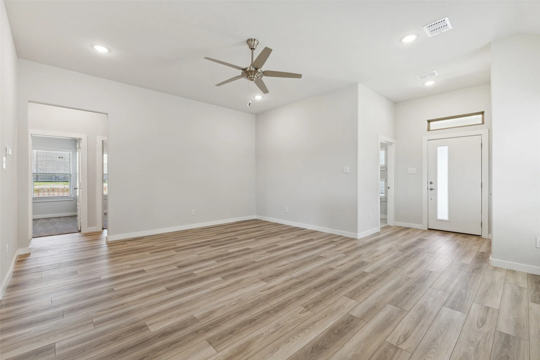 Living Room in the Amber home plan by Trophy Signature Homes – REPRESENTATIVE PHOTO