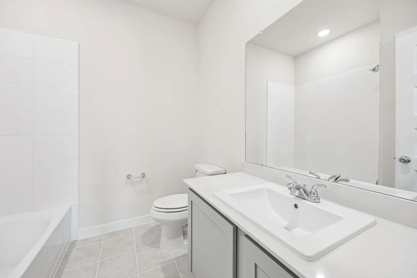 Bathroom in the Claret home plan by Trophy Signature Homes – REPRESENTATIVE PHOTO