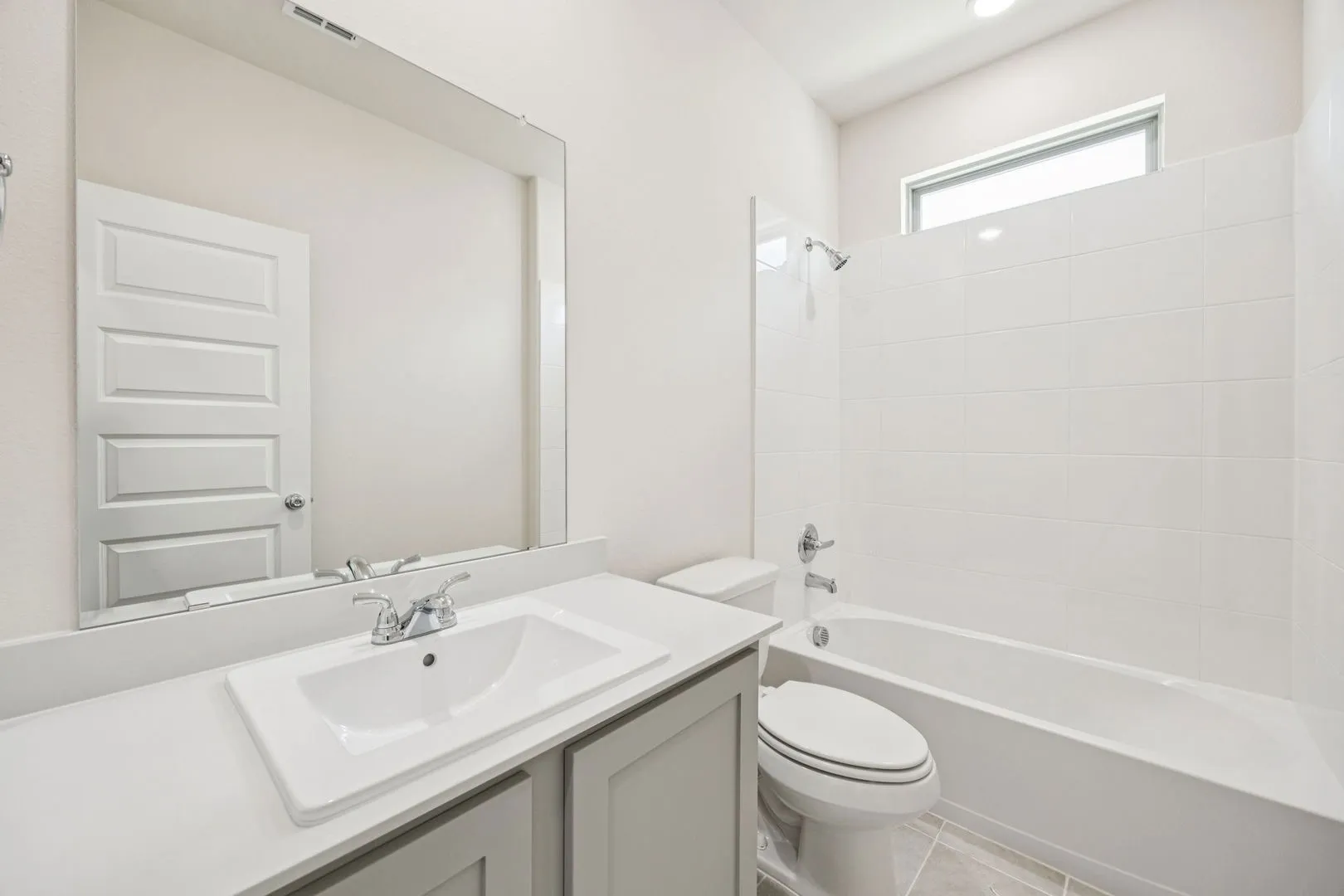 Bathroom in the Claret home plan by Trophy Signature Homes – REPRESENTATIVE PHOTO