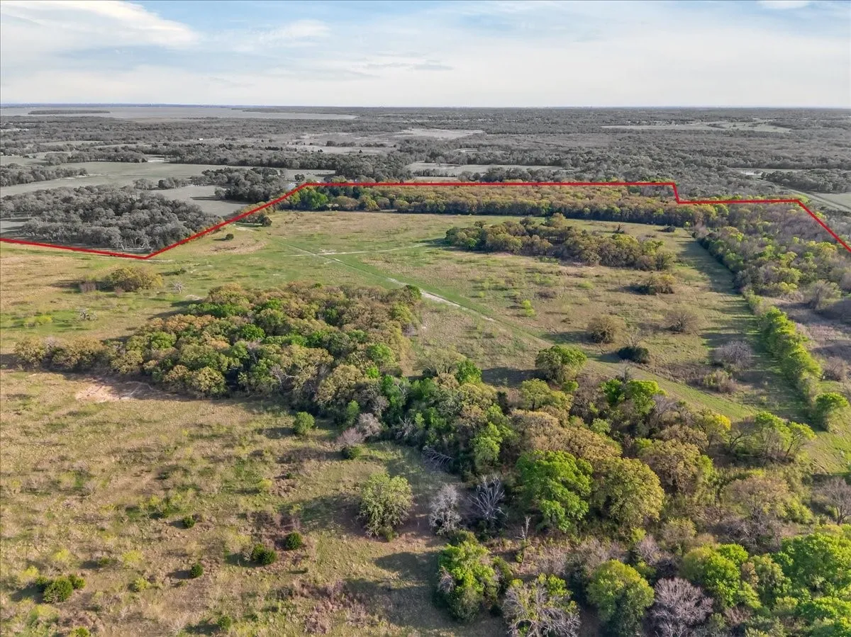 Towards the back of the property
